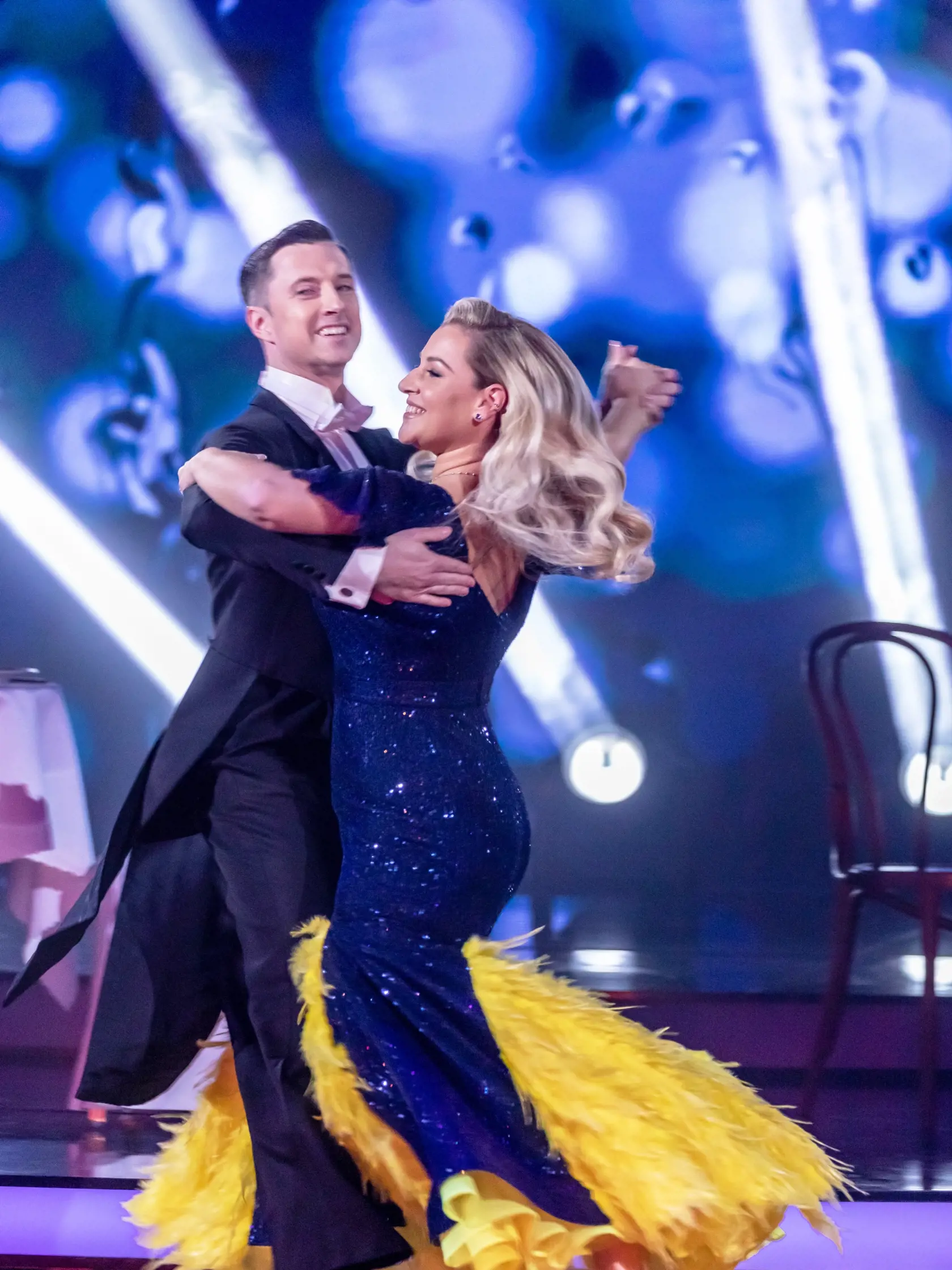 Dominika Cibulková počas prvého prenosu Let´s Dance. Napriek tomu, že bývalá tenistka doteraz nikdy netancovala, bola veľkým prekvapením večera.