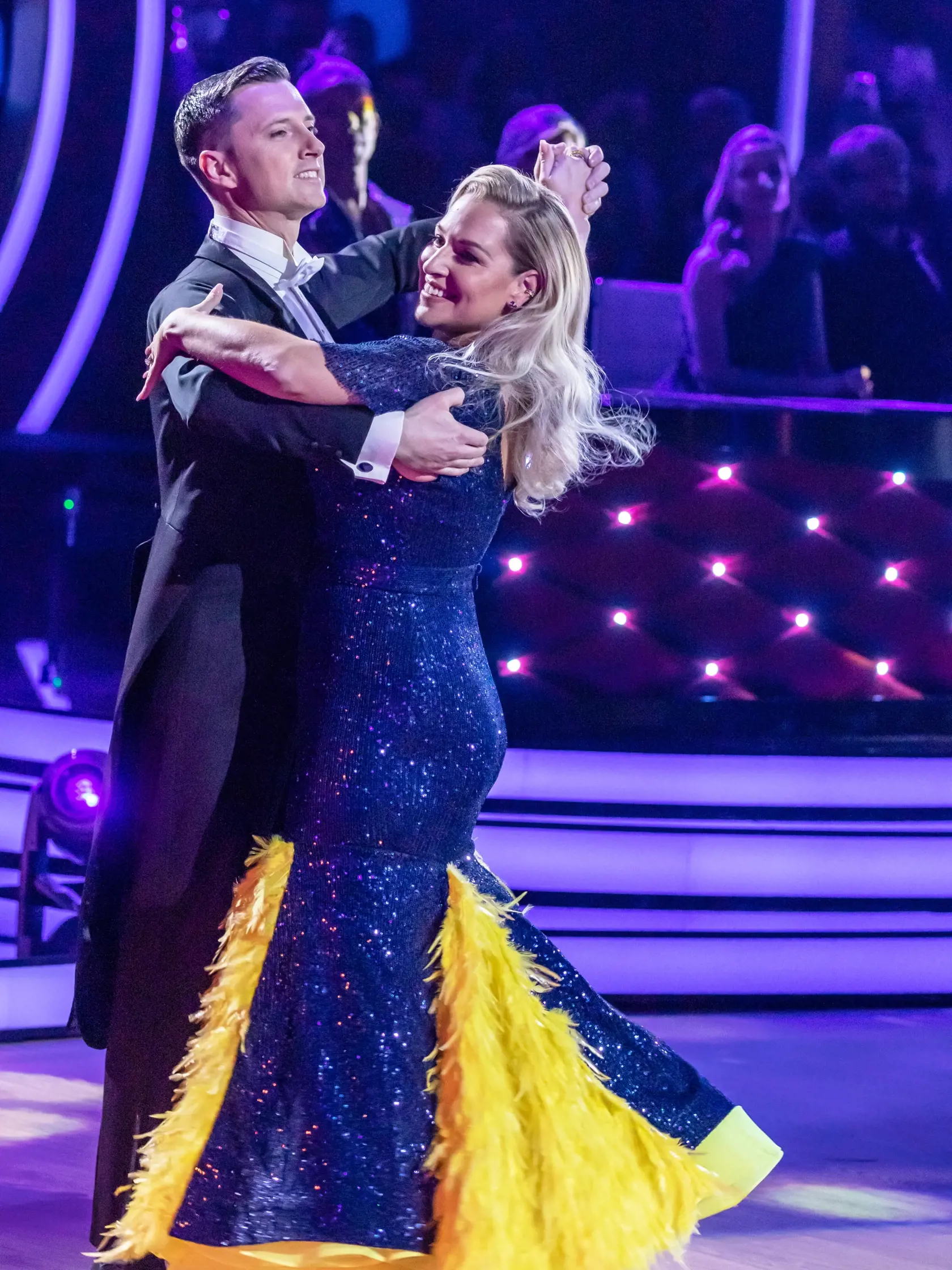 Dominika Cibulková počas prvého prenosu Let´s Dance. Napriek tomu, že bývalá tenistka doteraz nikdy netancovala, bola veľkým prekvapením večera.