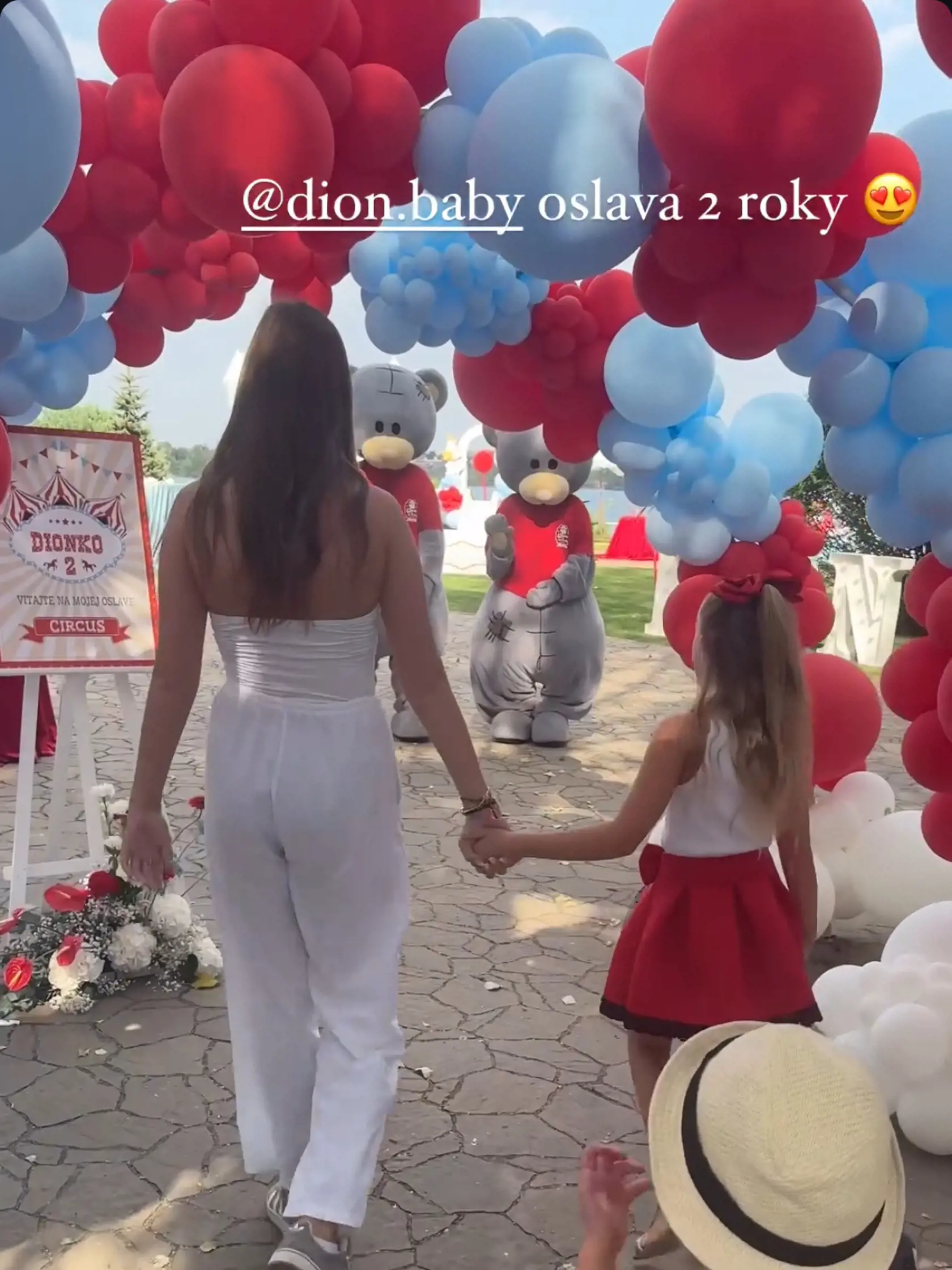 Témou párty bol cirkus