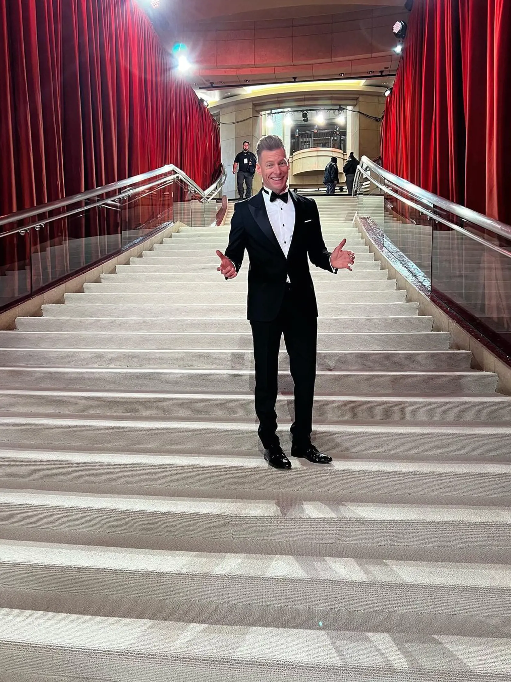 Thomas Puskailer na Oscaroch.