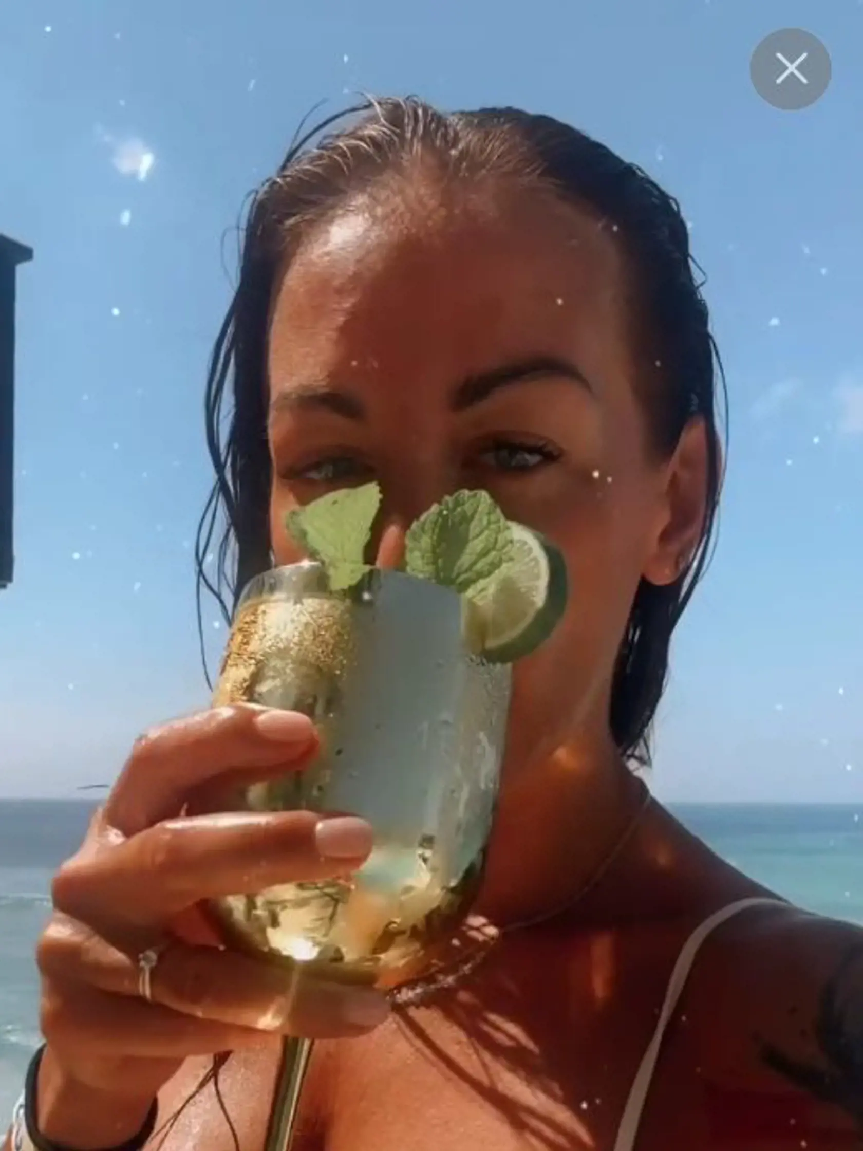 Agáta si užíva Bali.