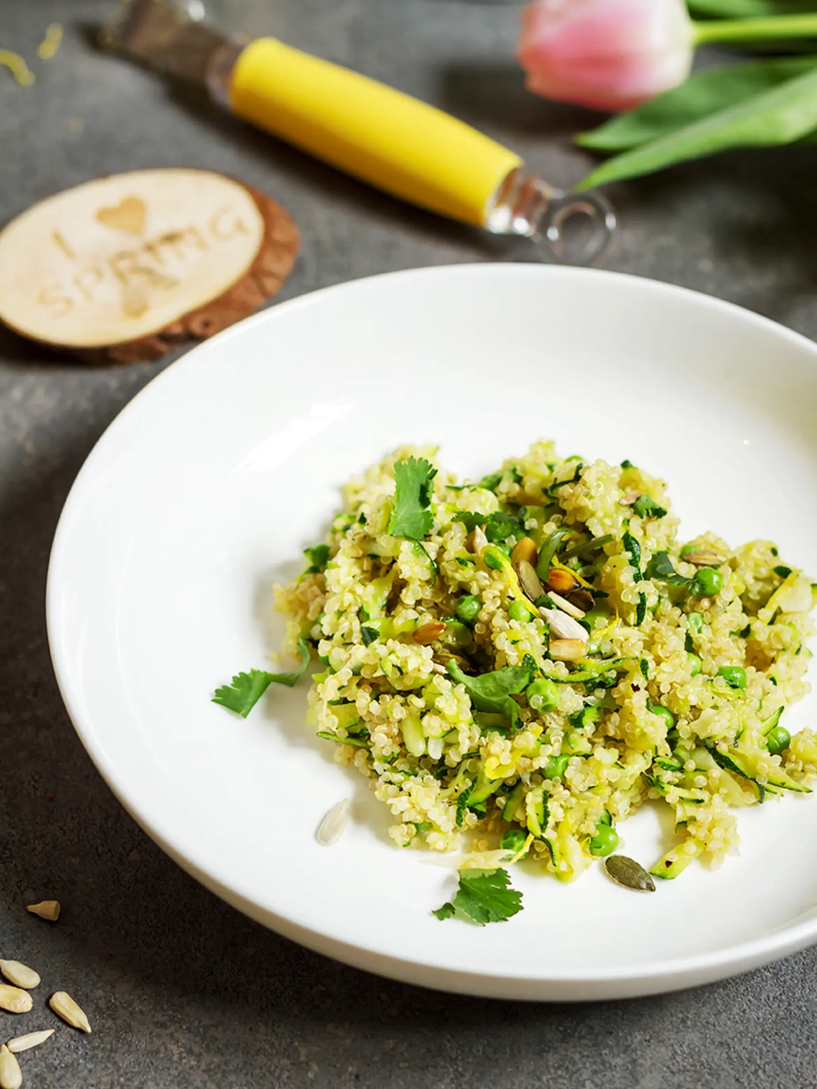 Quinoa s cuketou