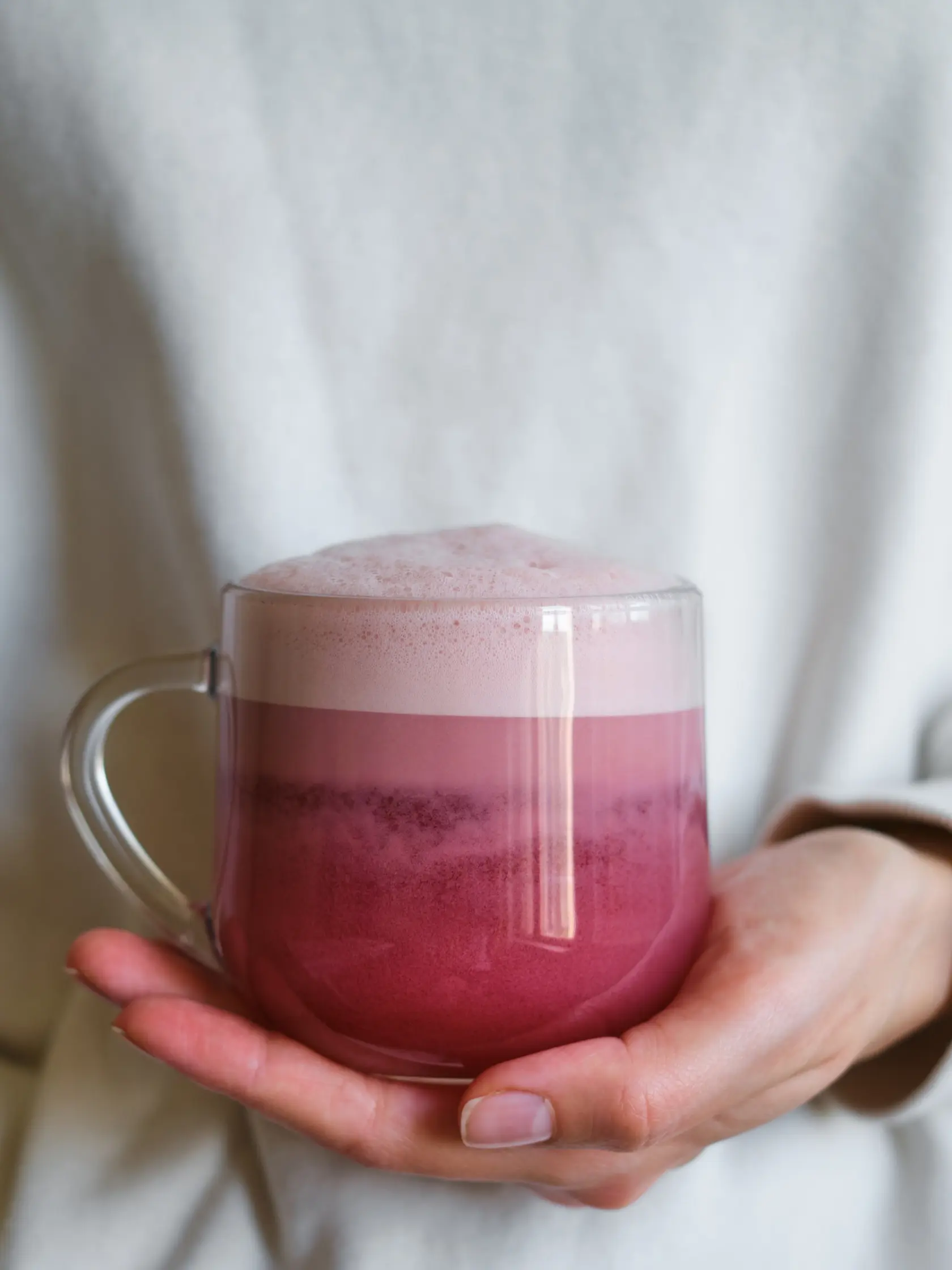 Cviklové latté