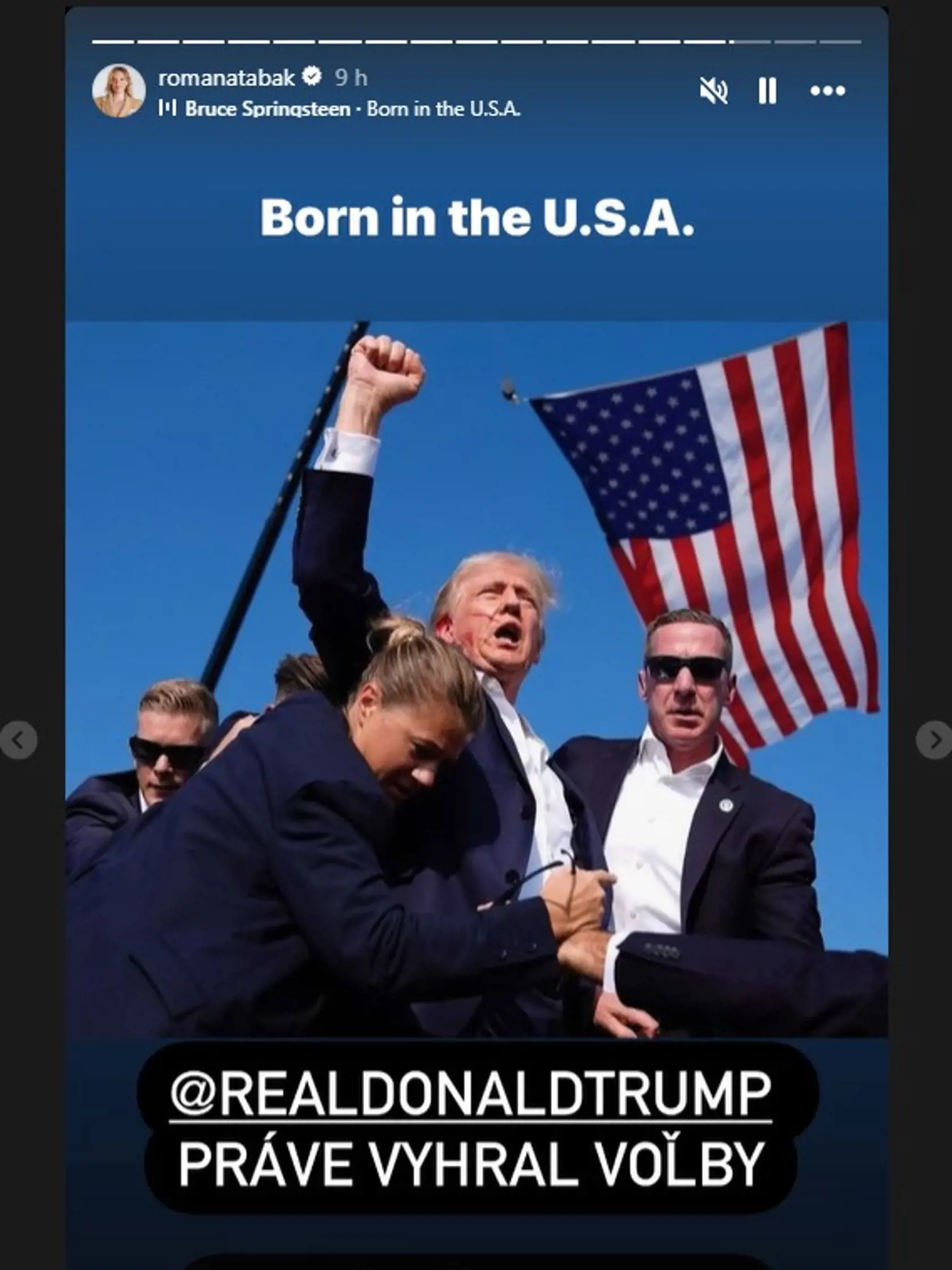 Exposlankyňa parlamentu Romana Tabák slovami neplytvala. V reakcii na pokus o zavraždenie Donalda Trumpa, kandidáta na amerického prezidenta si pomohla zábermi, ktoré zachytávajú okamihy hrôzy na Trumpovom predvolebnom mítingu v Pensylvánii.