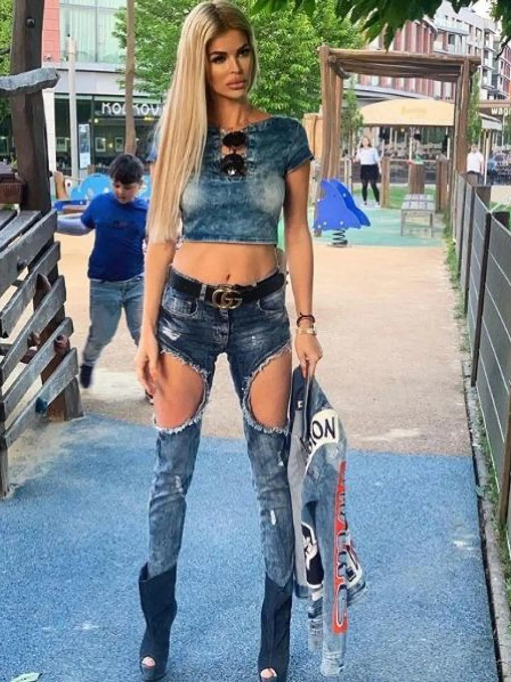 Silvia Kucherenko sa takto nahodila na detské ihrisko.
