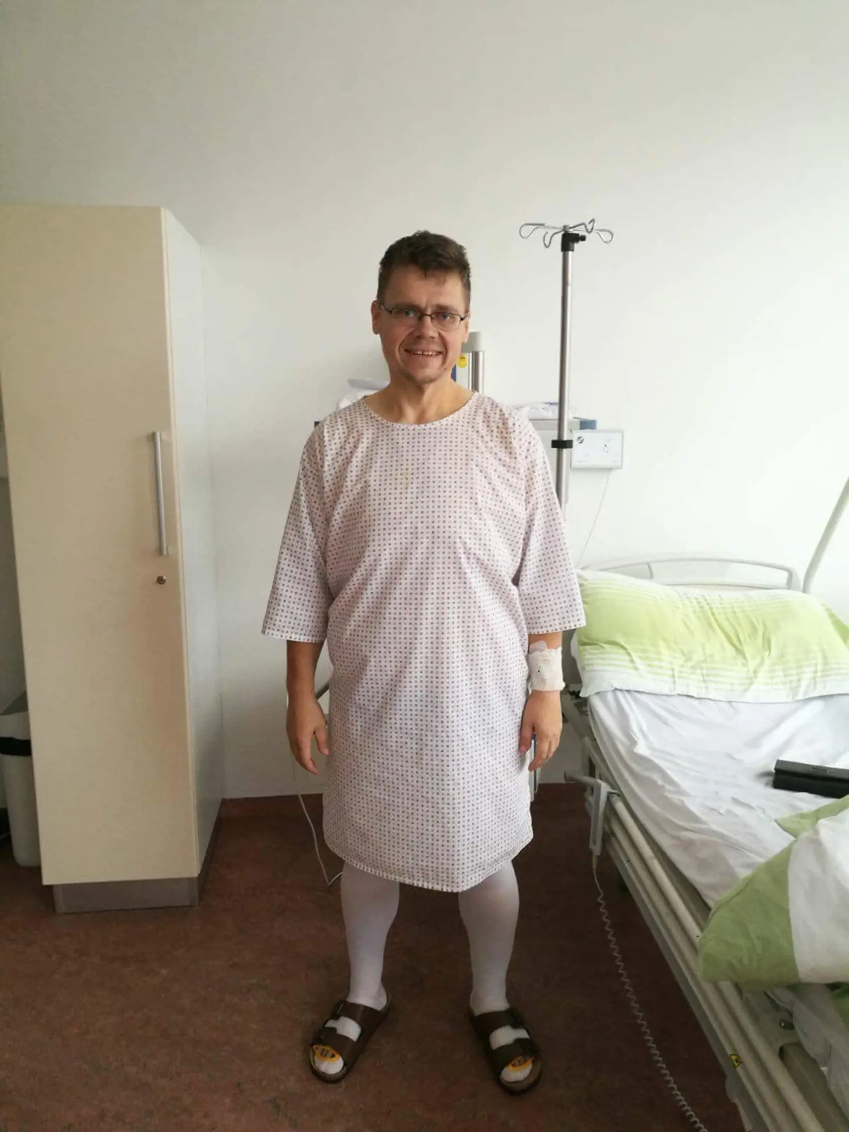 Spokojný a šťastný. Takto vyzerá Hodoň po zákroku.