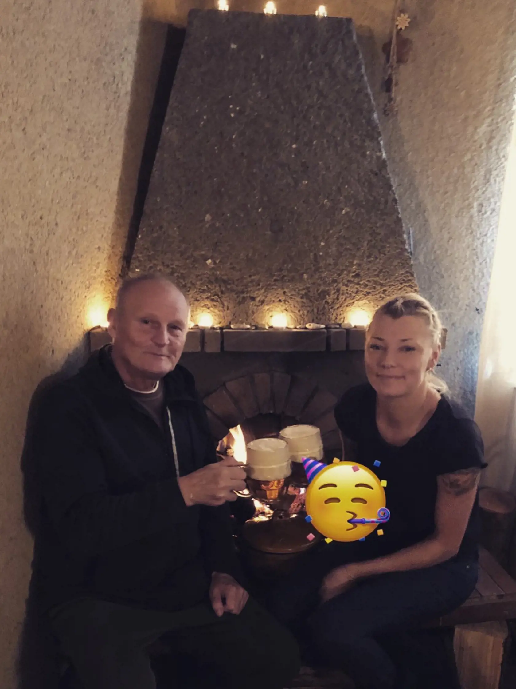 Helena Zeťová so svojím biologickým otcom.