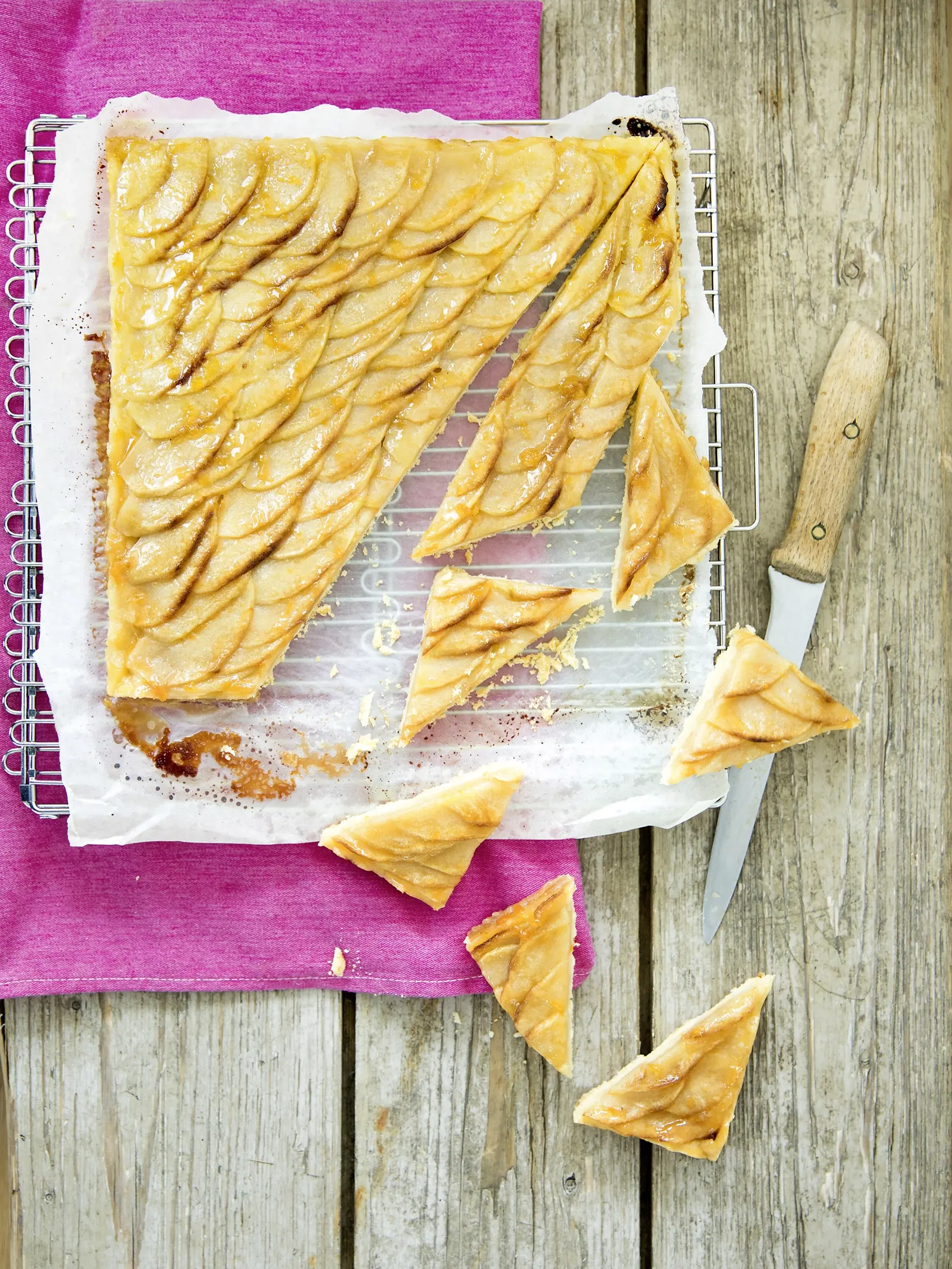 Francúzsky jablkový tart