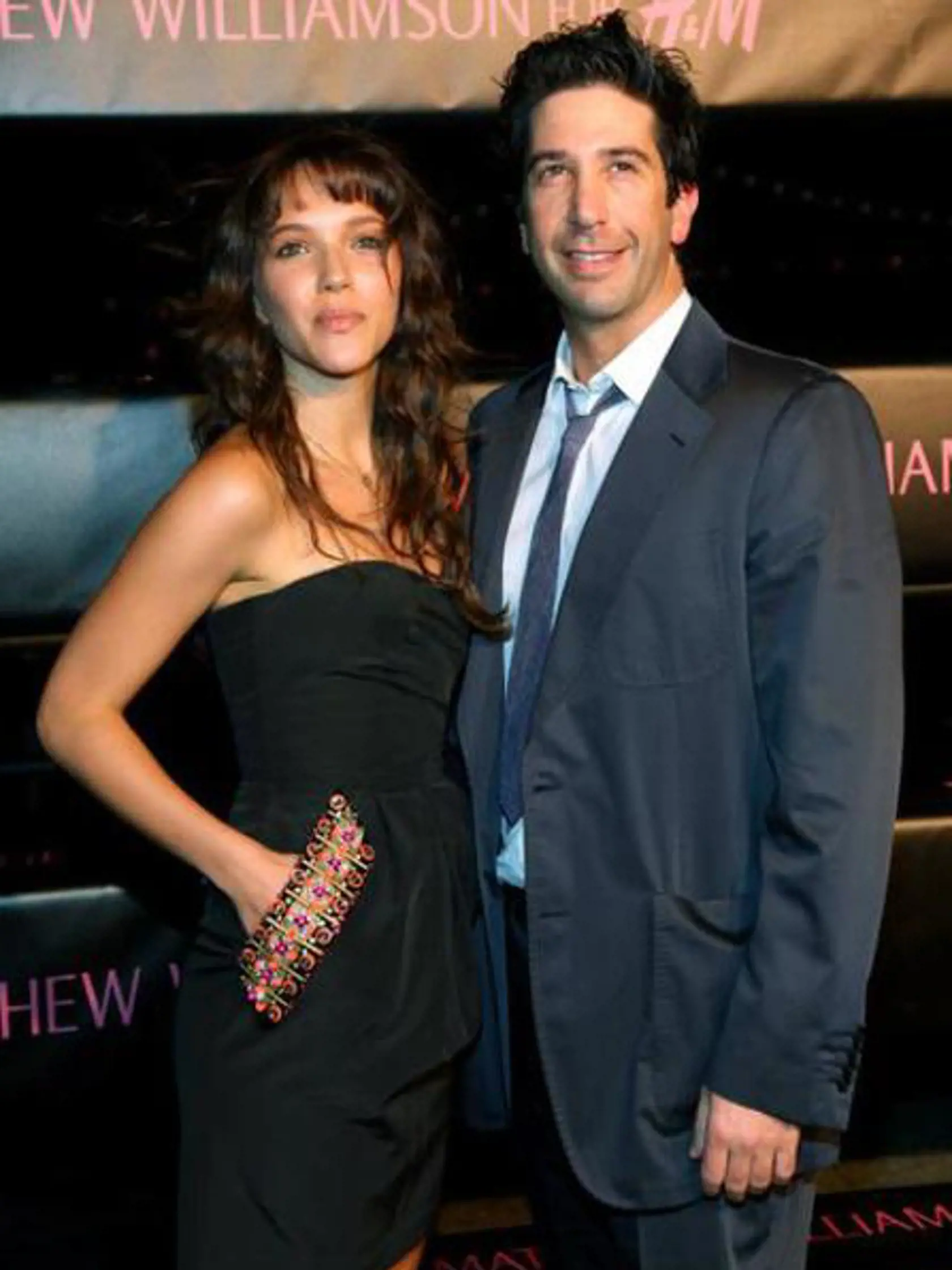 David Schwimmer a jeho partnerka Zoë Buckman,