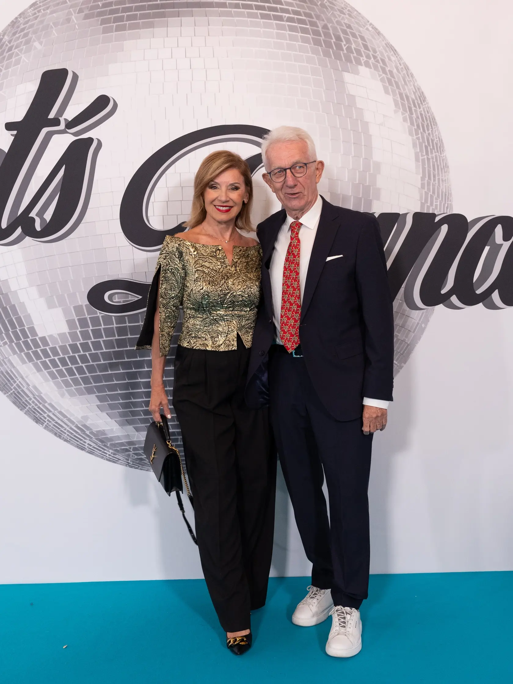 Na snímke Alena Heribanová, Konrad Kreuzer počas šiesteho kola Let's dance 2025.
