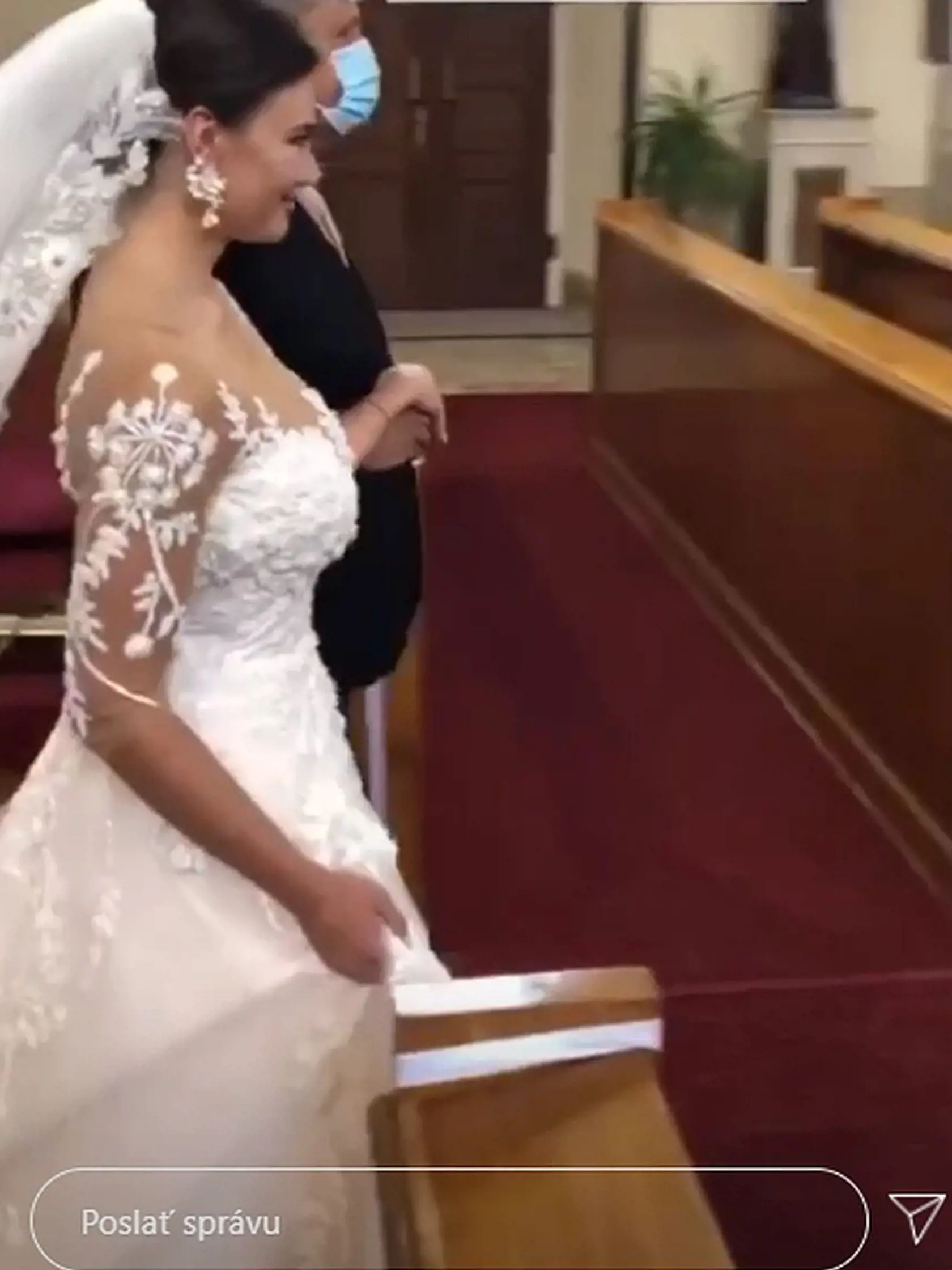 Samo Tomeček a Sophie sa zosobášili v septembri 2020.