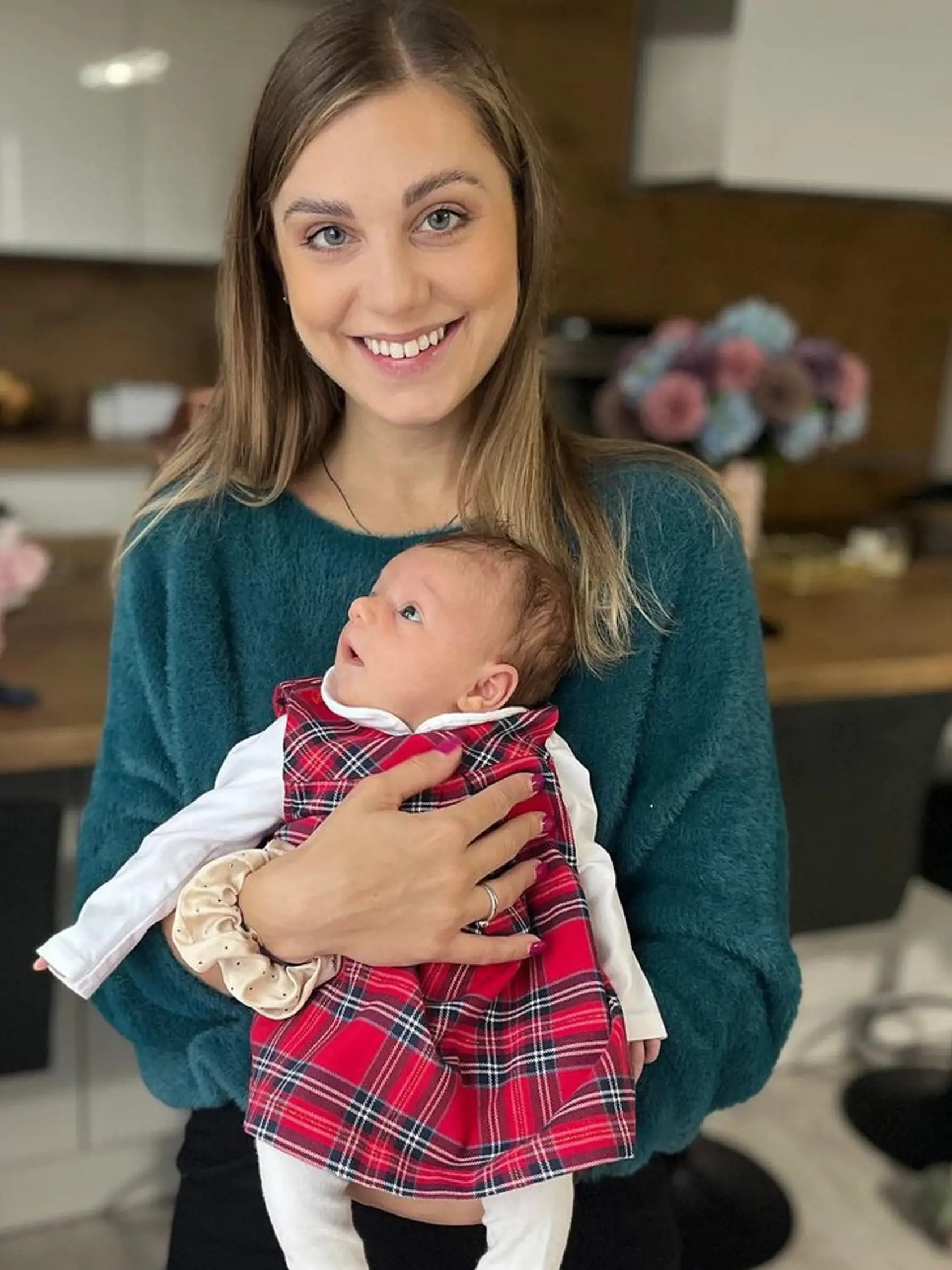 Dominika Stará Jurena s dcérkou Izabelkou.