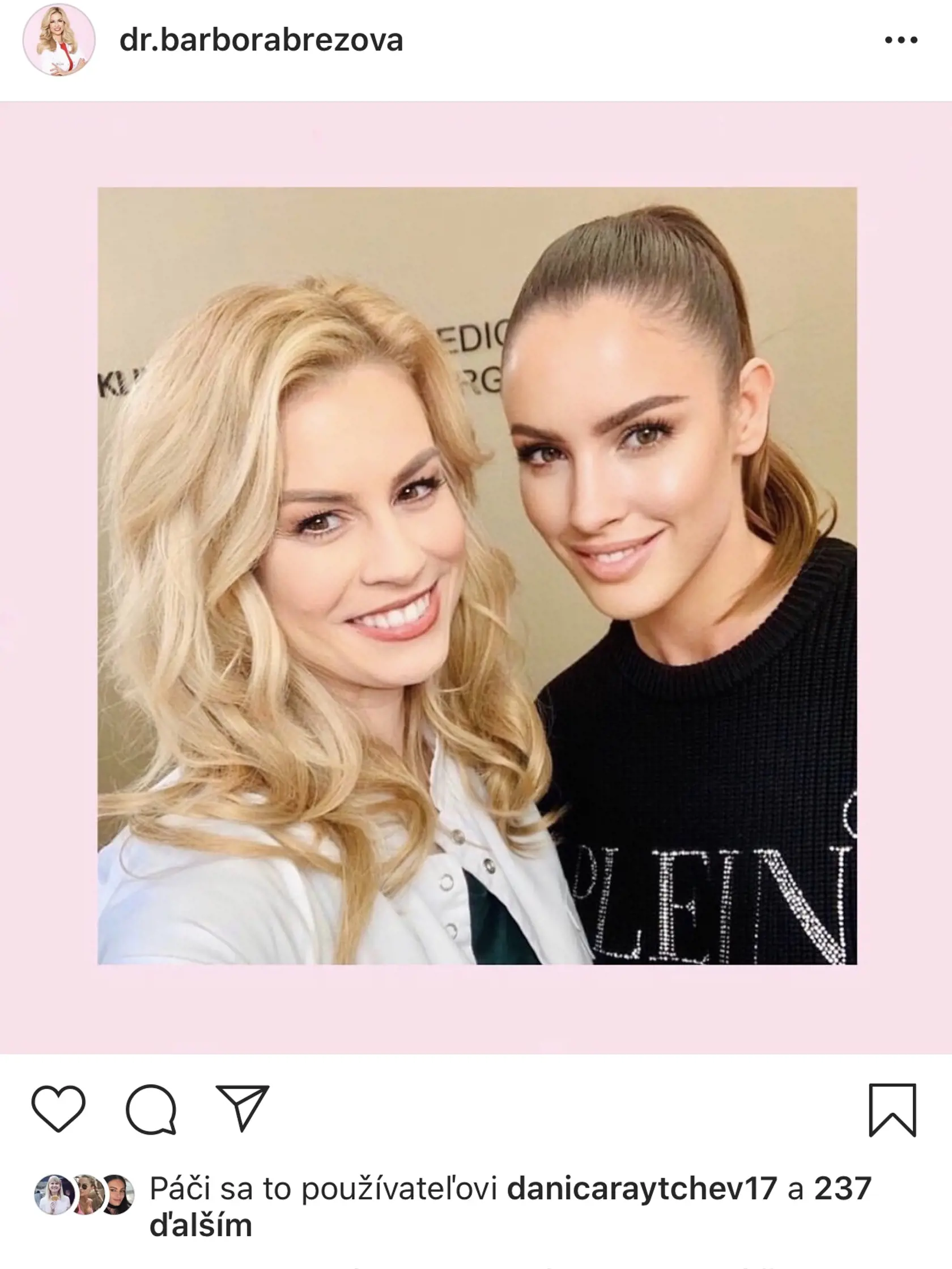 Doktorka má medzi svojimi kamarátkami aj mnoho našich celebrít.