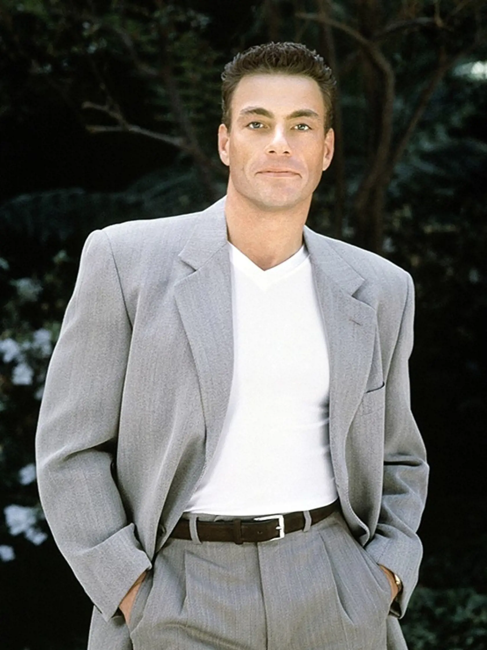 Jean- Claude Van Damme keď mal 55 rokov.