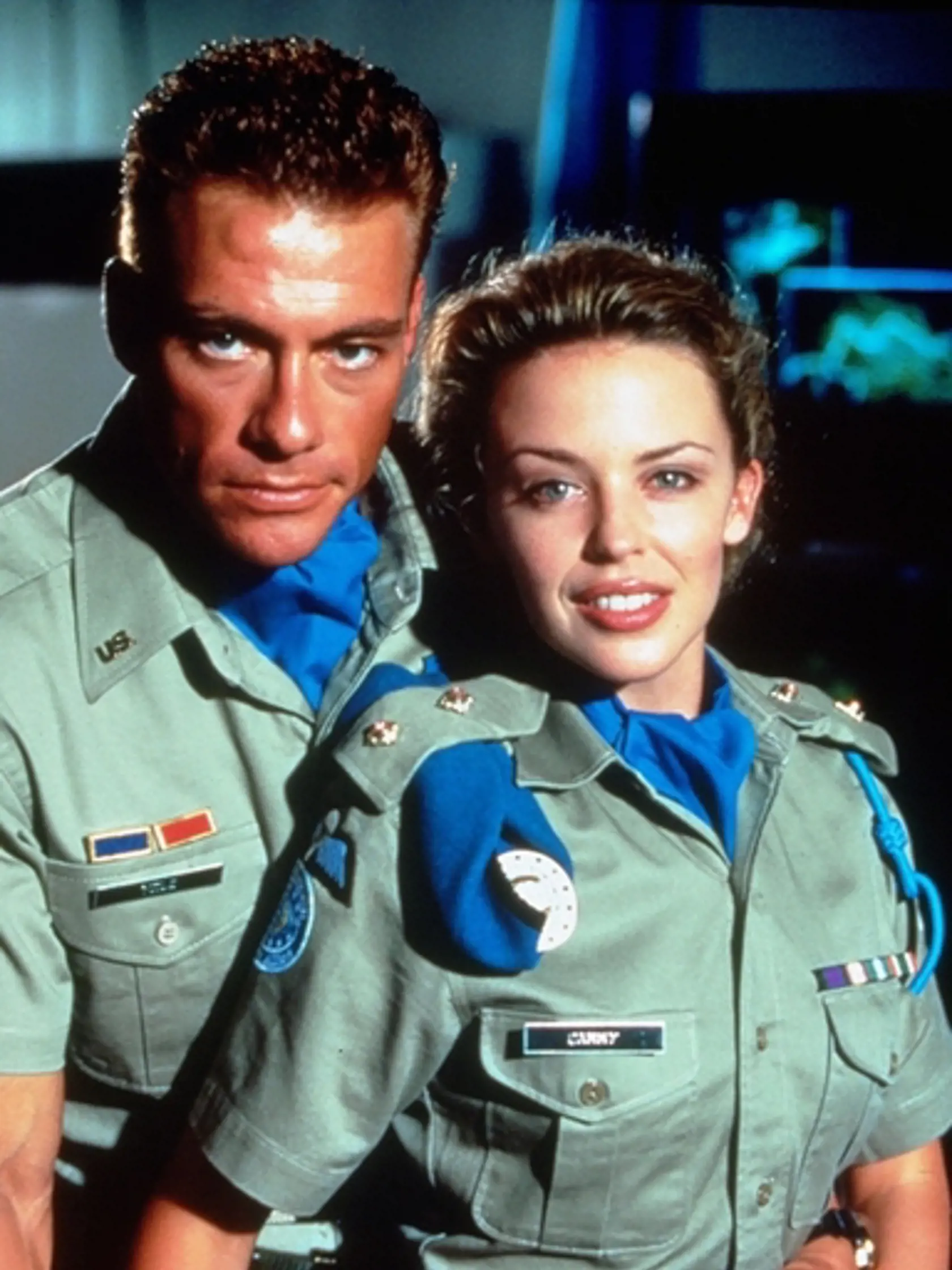 Jean-Claude van Damme (52) a Kylie Minogue (45).