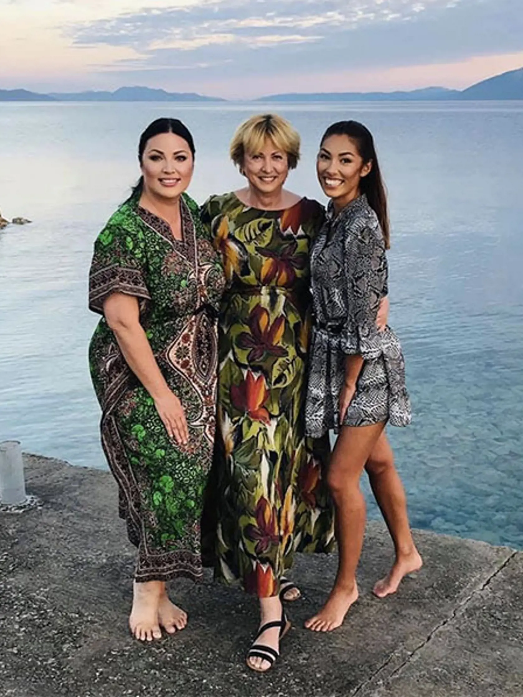 Ivana Christová s maminou Otíliou a dcérou Danielou.