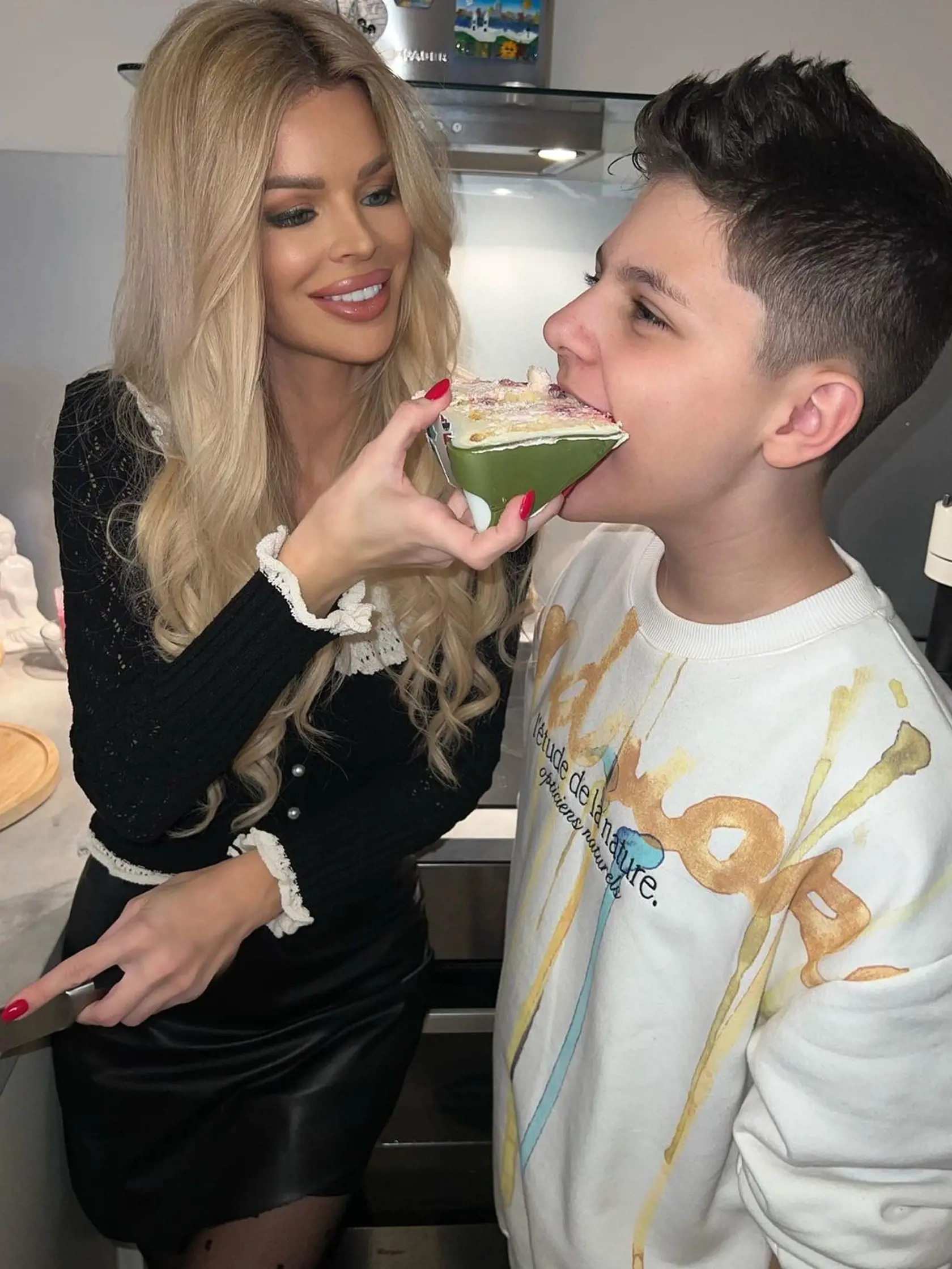 Silviin syn Alexander oslávil 12. narodeniny.