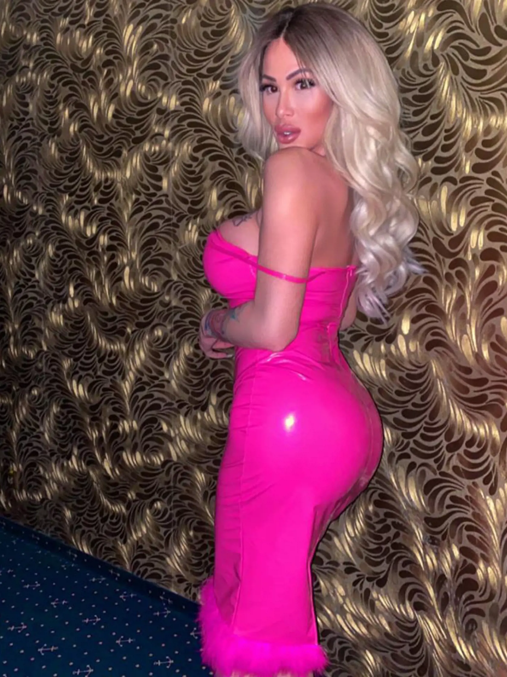 Transexuálna modelka Paris Nemc, ktorá bola kedysi mužom.