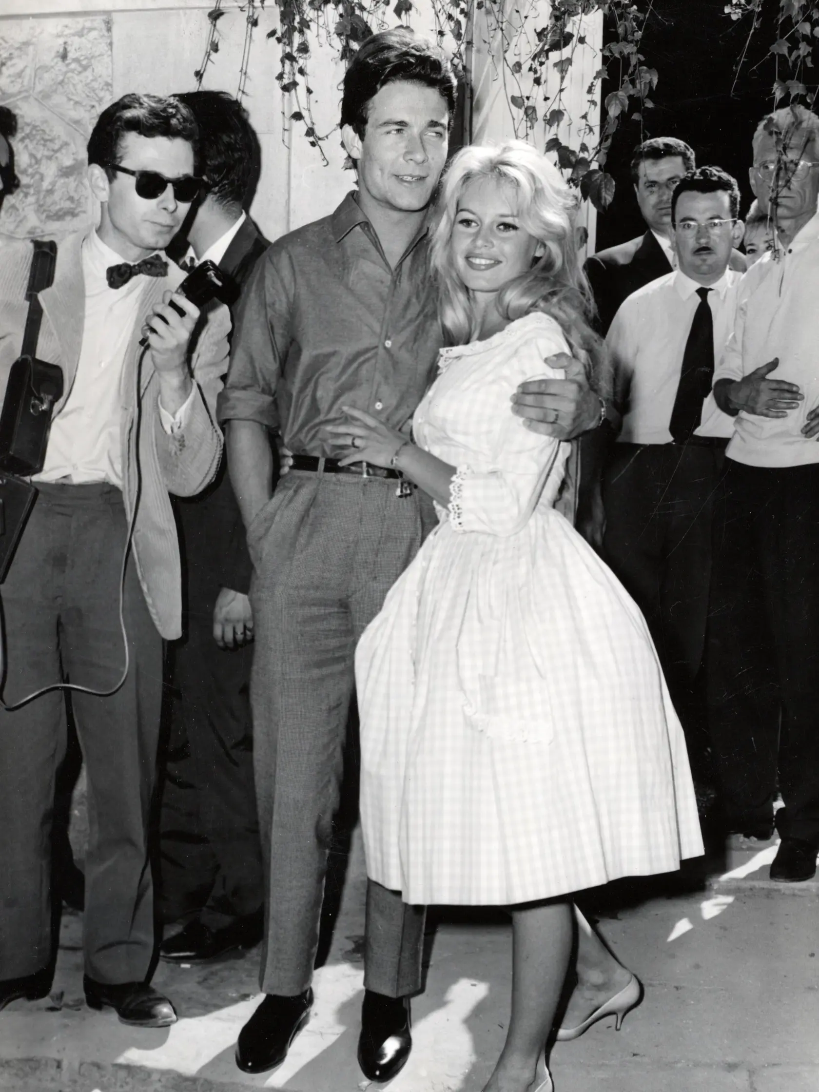 Jacques a Brigitte na snímke z roku 1959