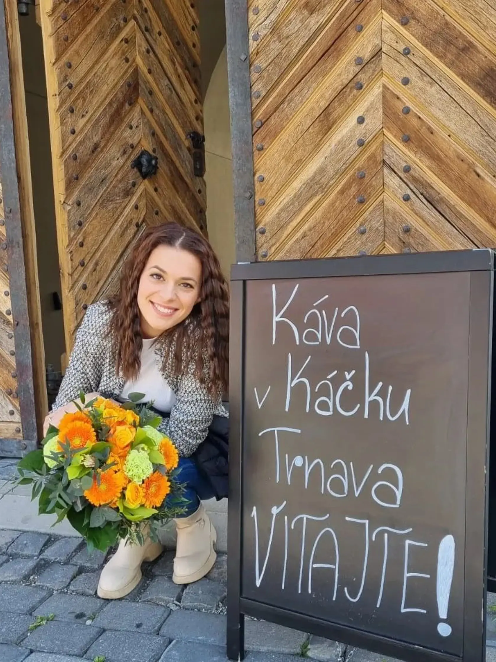 Dominika s novým účesom