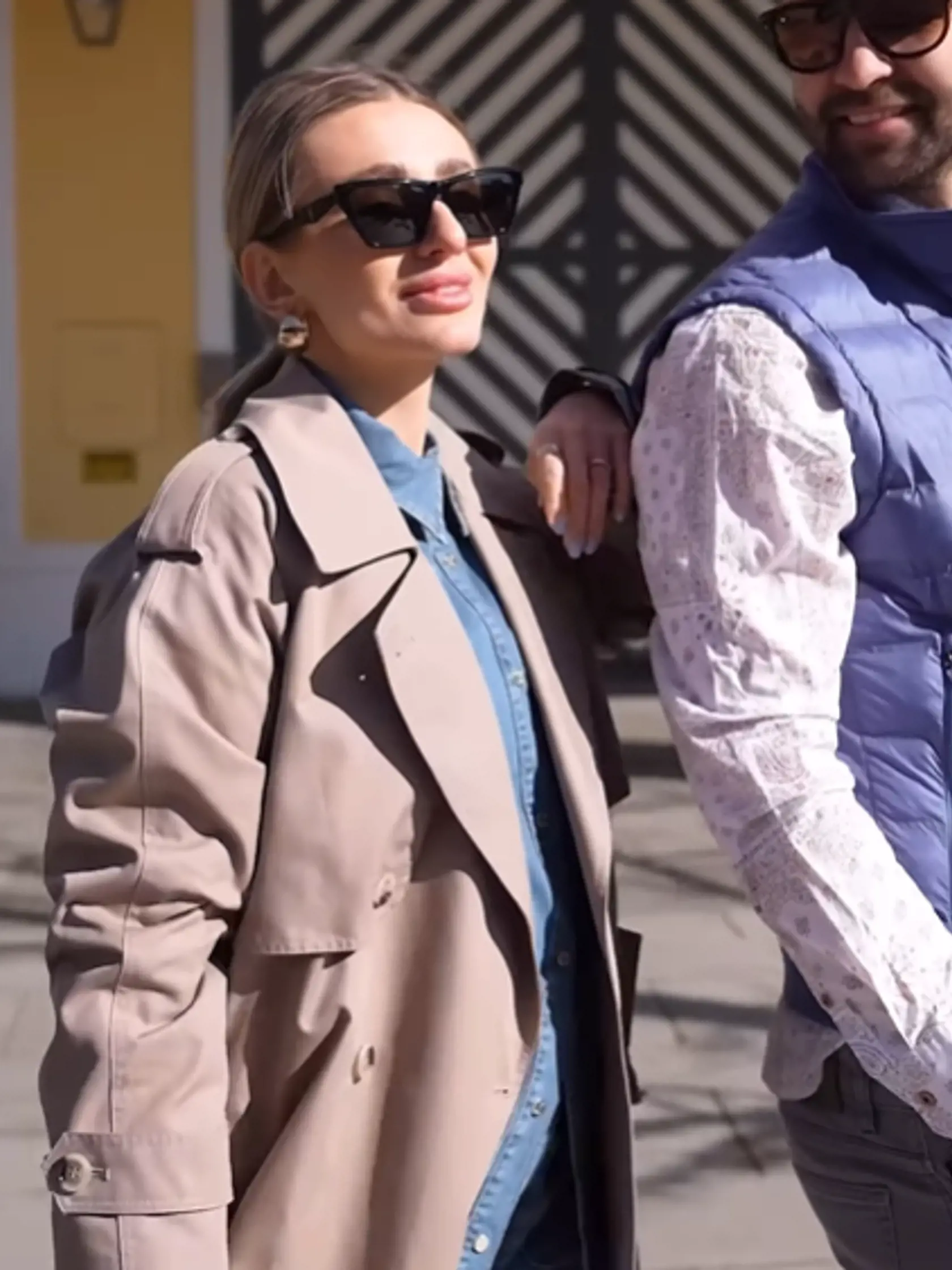 Tatiana na najnovších záberoch skutočne vyzerá, že je tehotná.