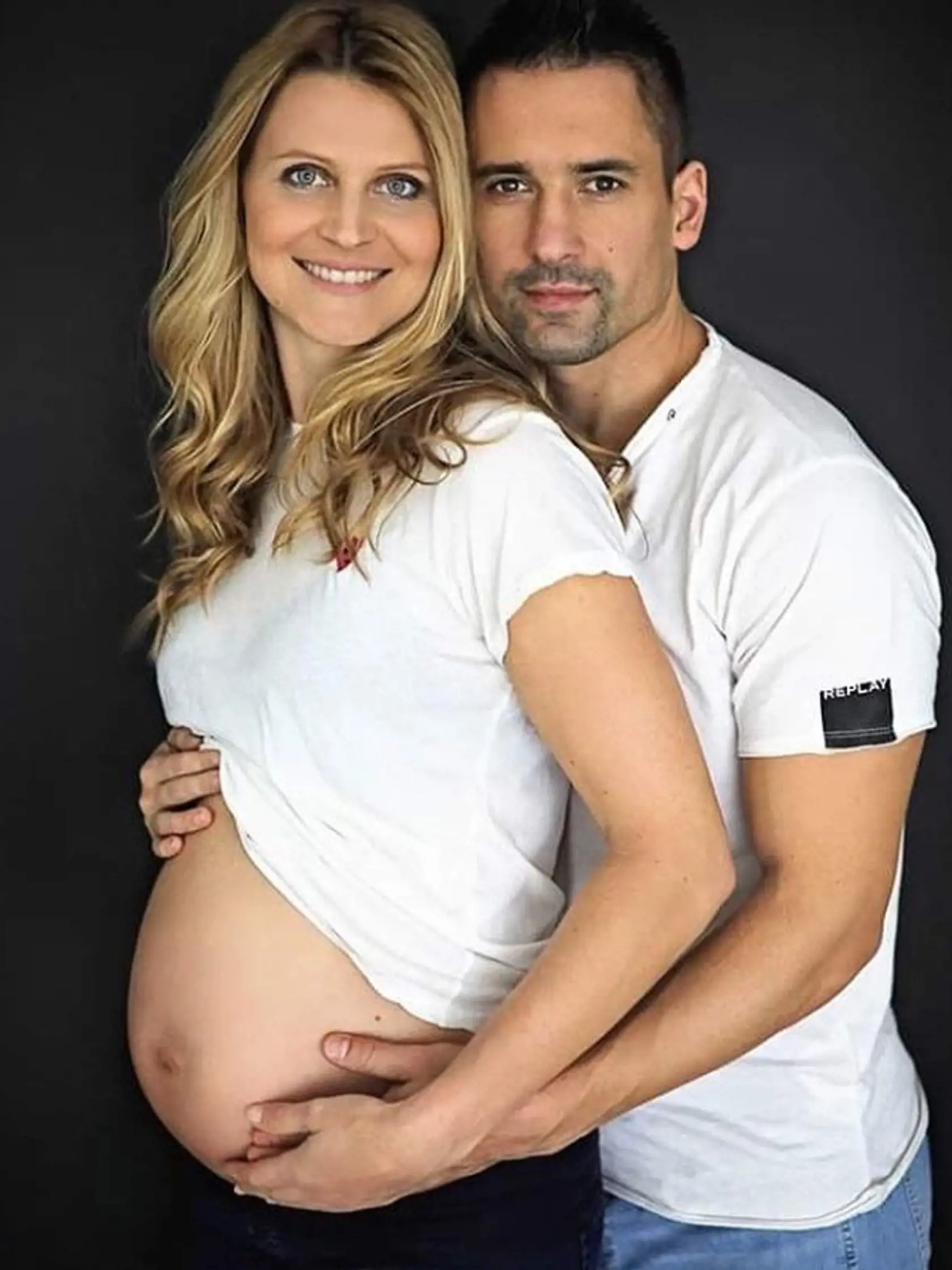 Tomáš Plekanec a Lucie Šafářová.