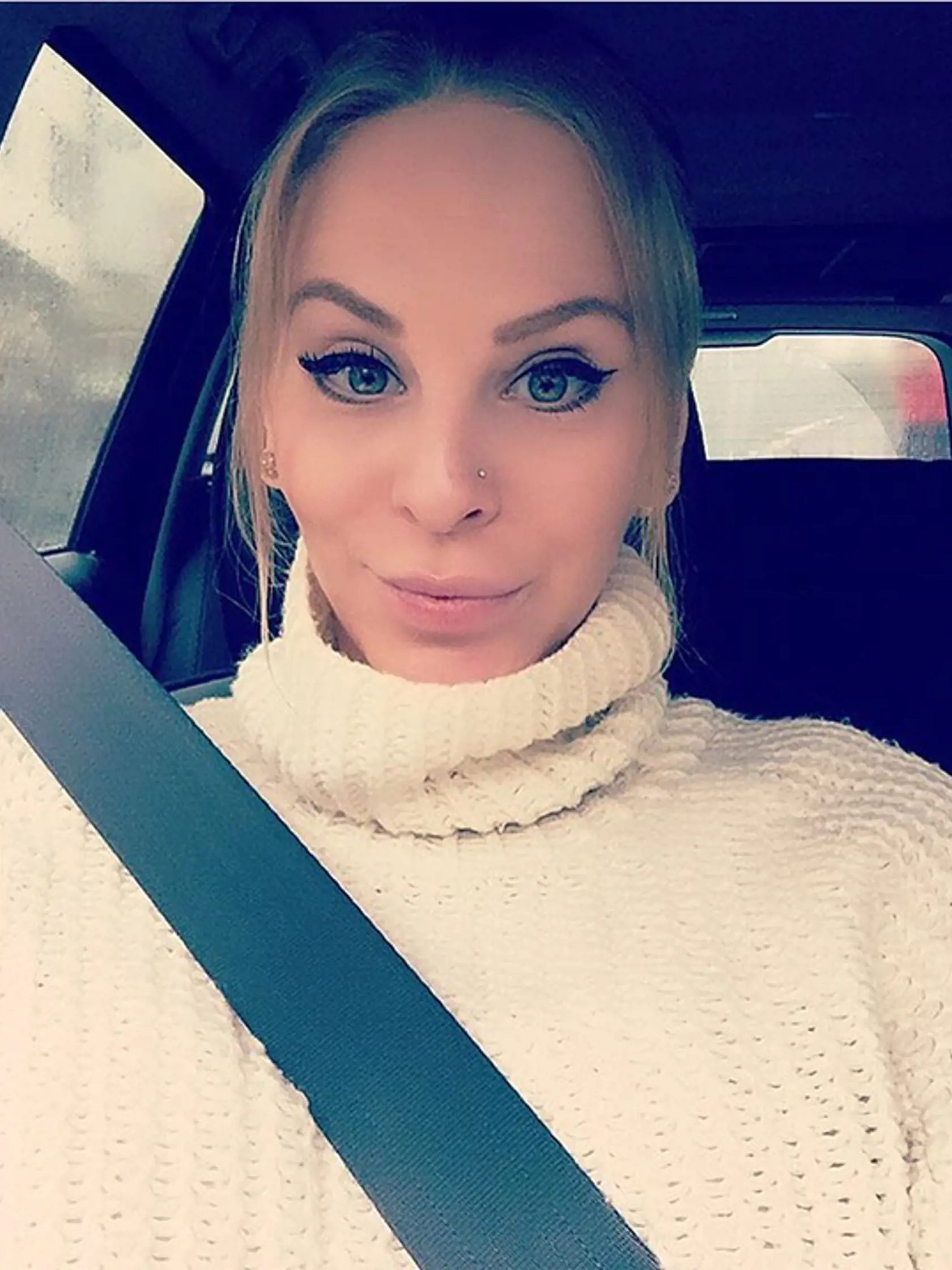Barbora za túto fotku poriadne schytala.