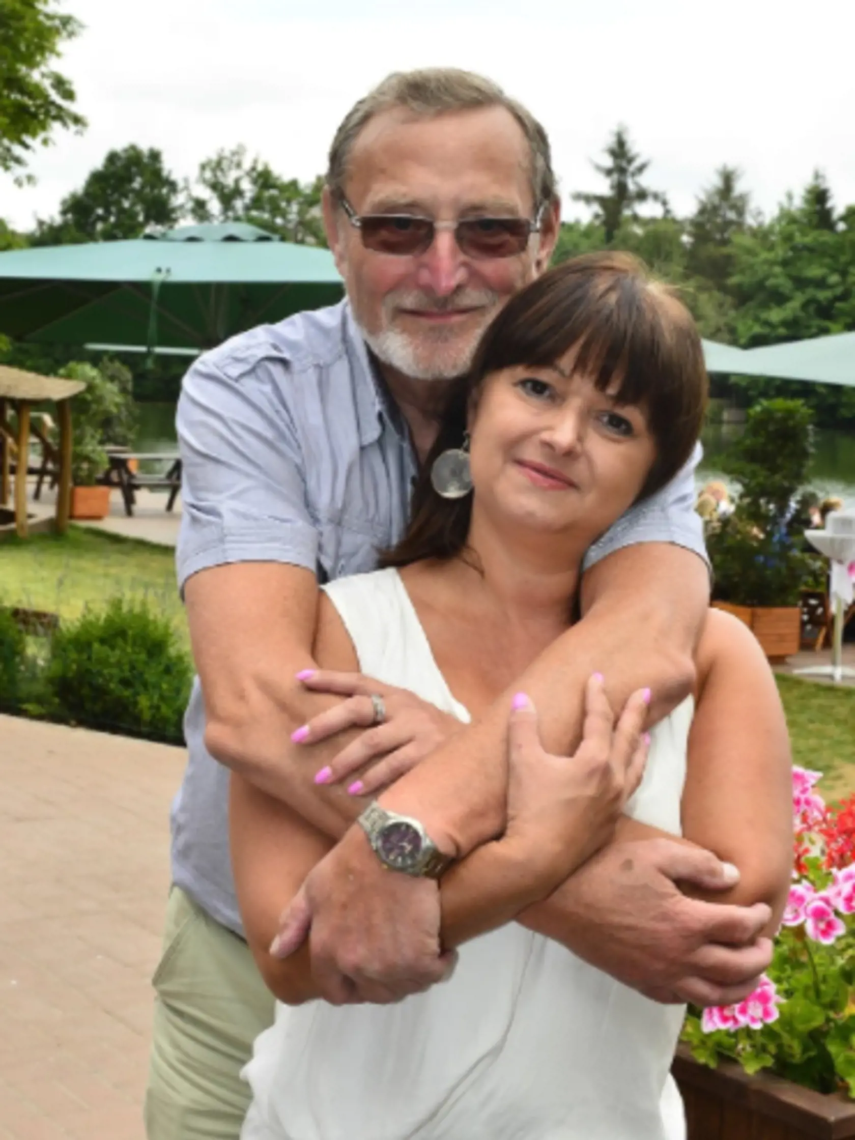 Ladislav Frej s priateľkou