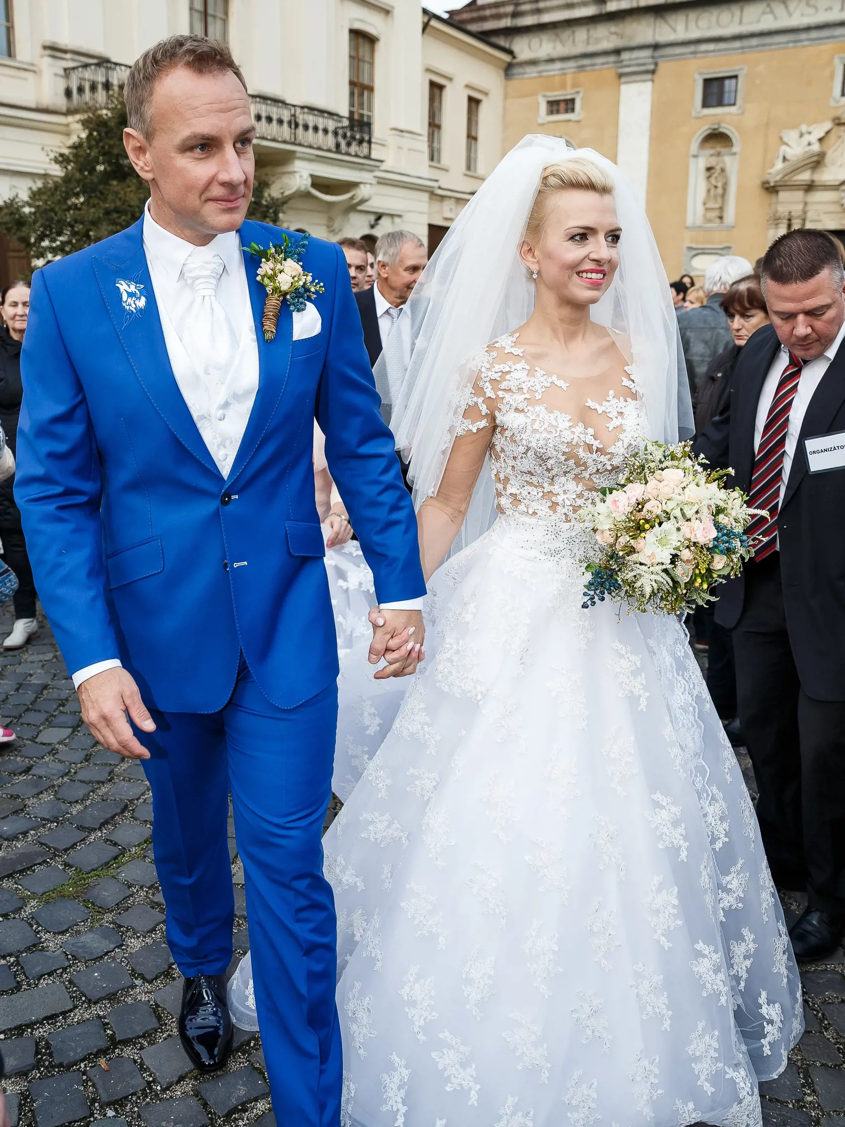 Svadba Zlatice Puskarovej a Patrika Svajdu v Trnave