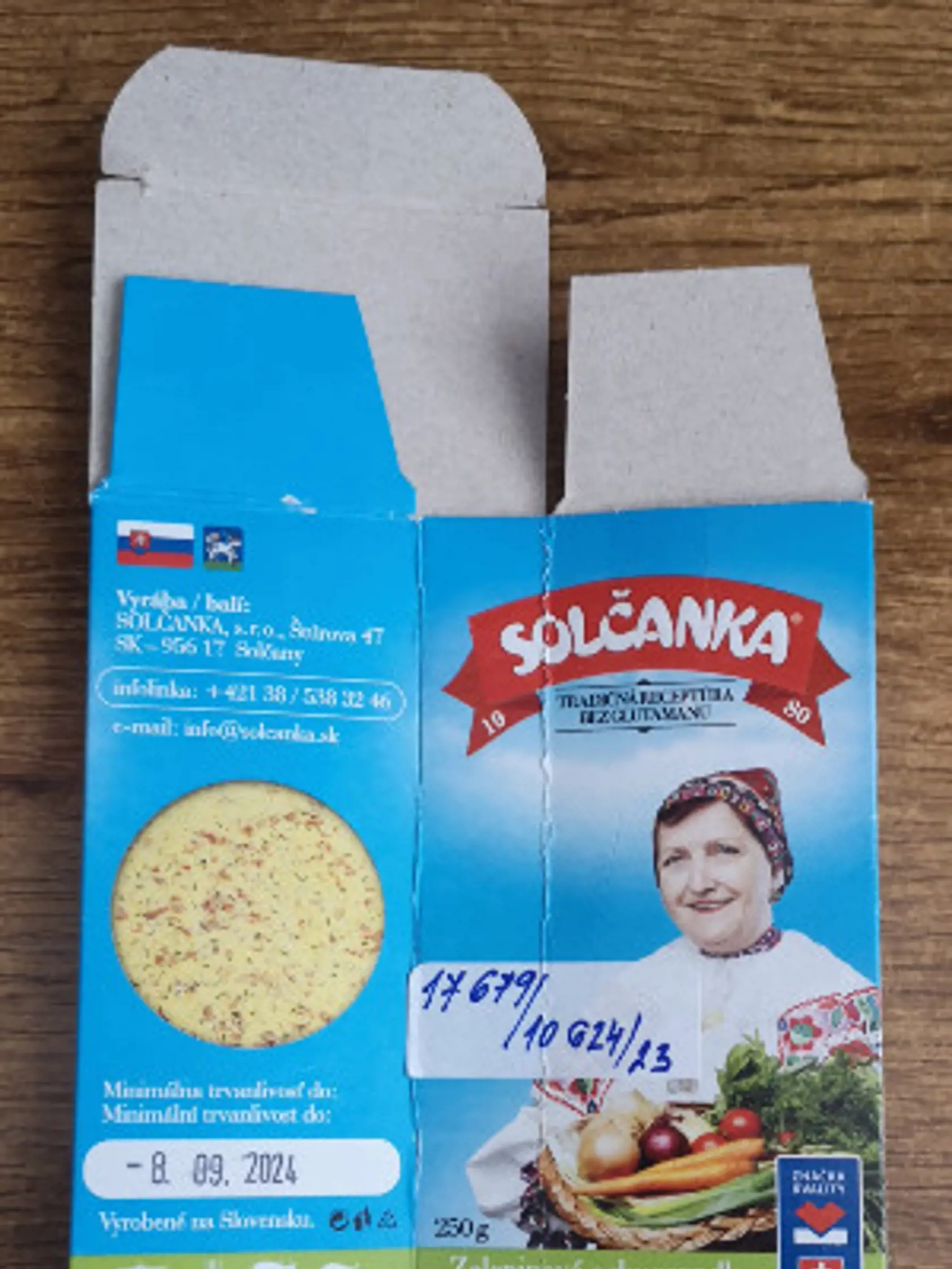 Nevyhovujúci výrobok Solčanka – zeleninové ochucovadlo s morskou soľou 250g
