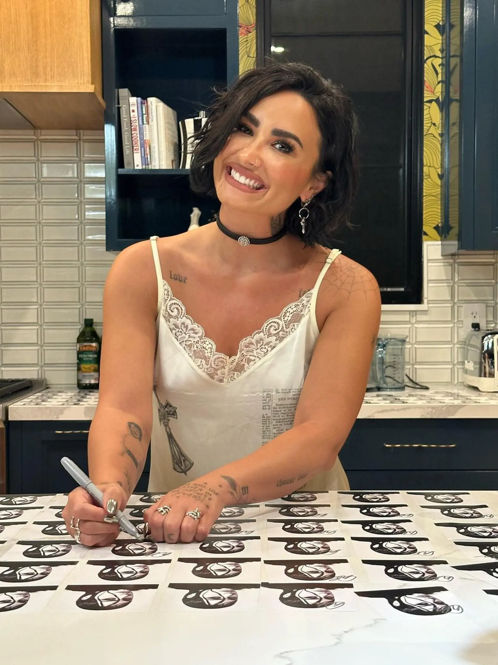 Demi Lovato ukázala kúsok zo svojho súkromia.