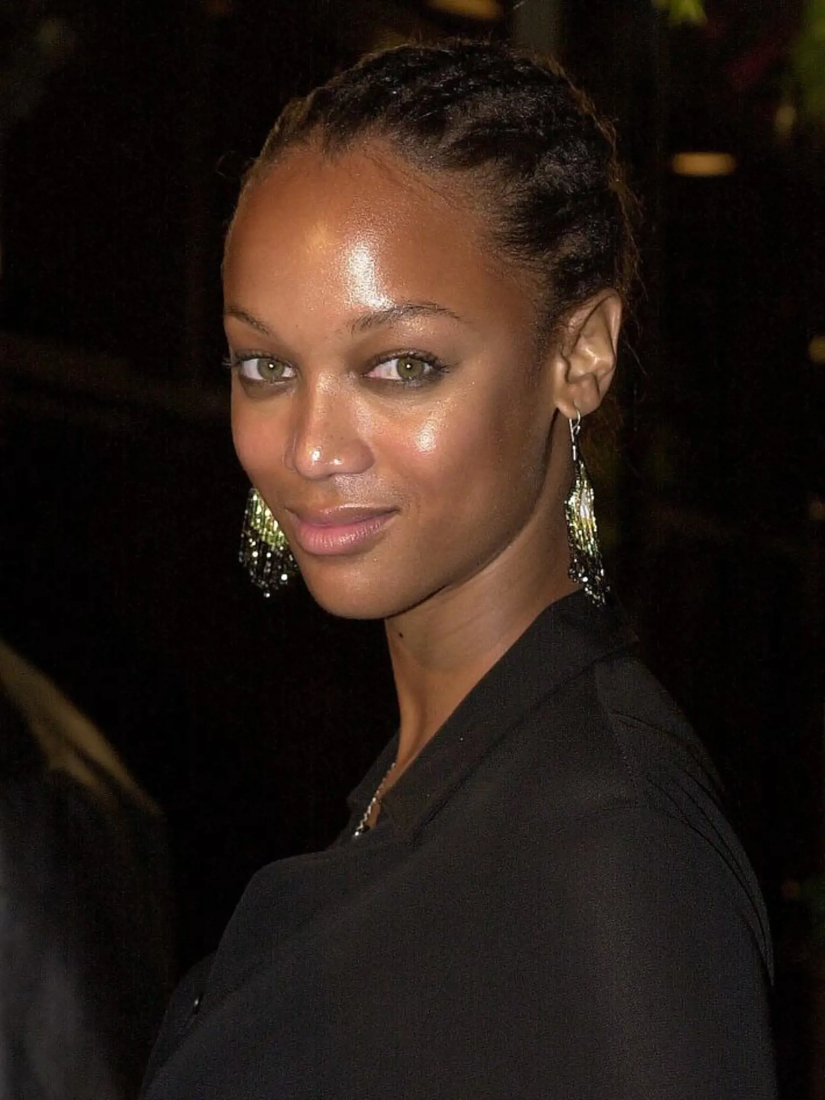 Modelka Tyra Banks v minulosti. 