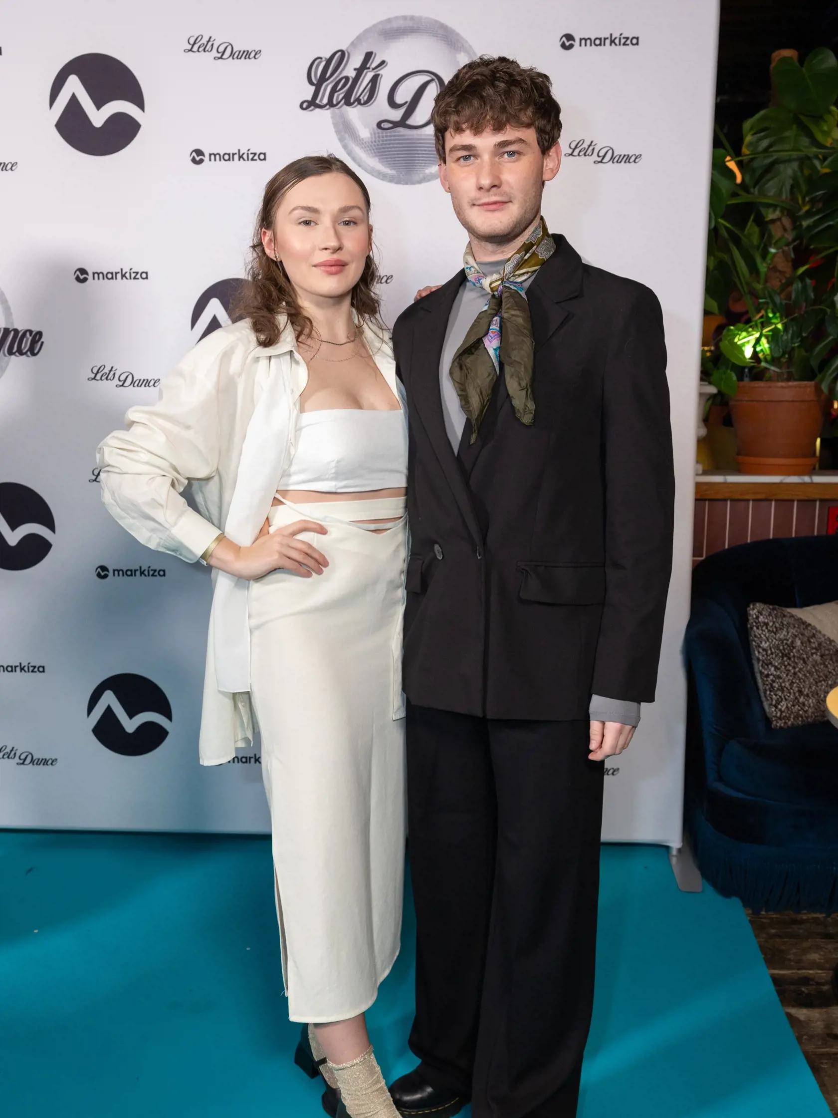 Anna Magdaléna Hroboňová a Vlado Andráš na veľkej Let´s Dance párty.