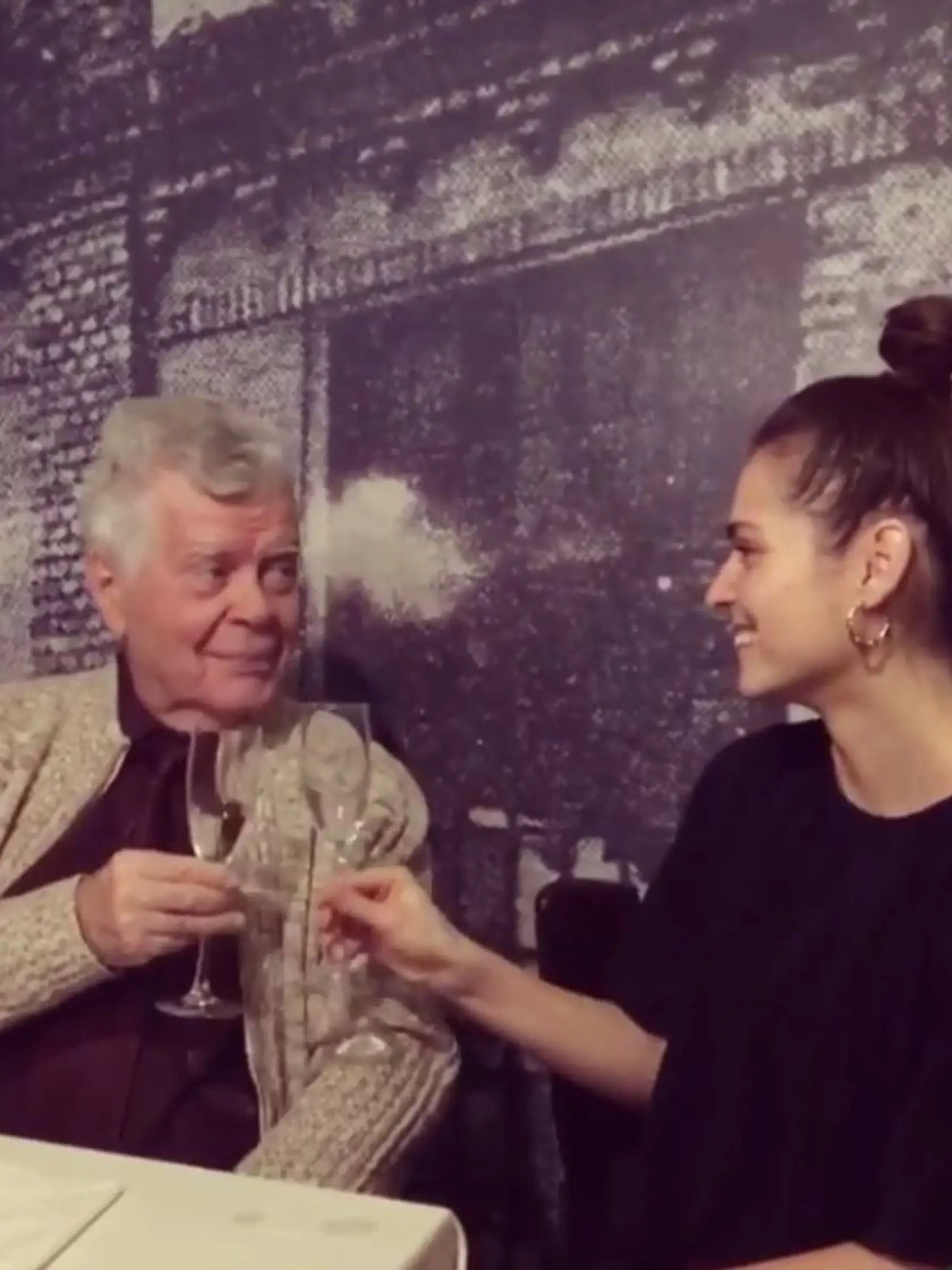 Lucia Hlaváčková s milovaným dedkom Oldom Hlaváčkom