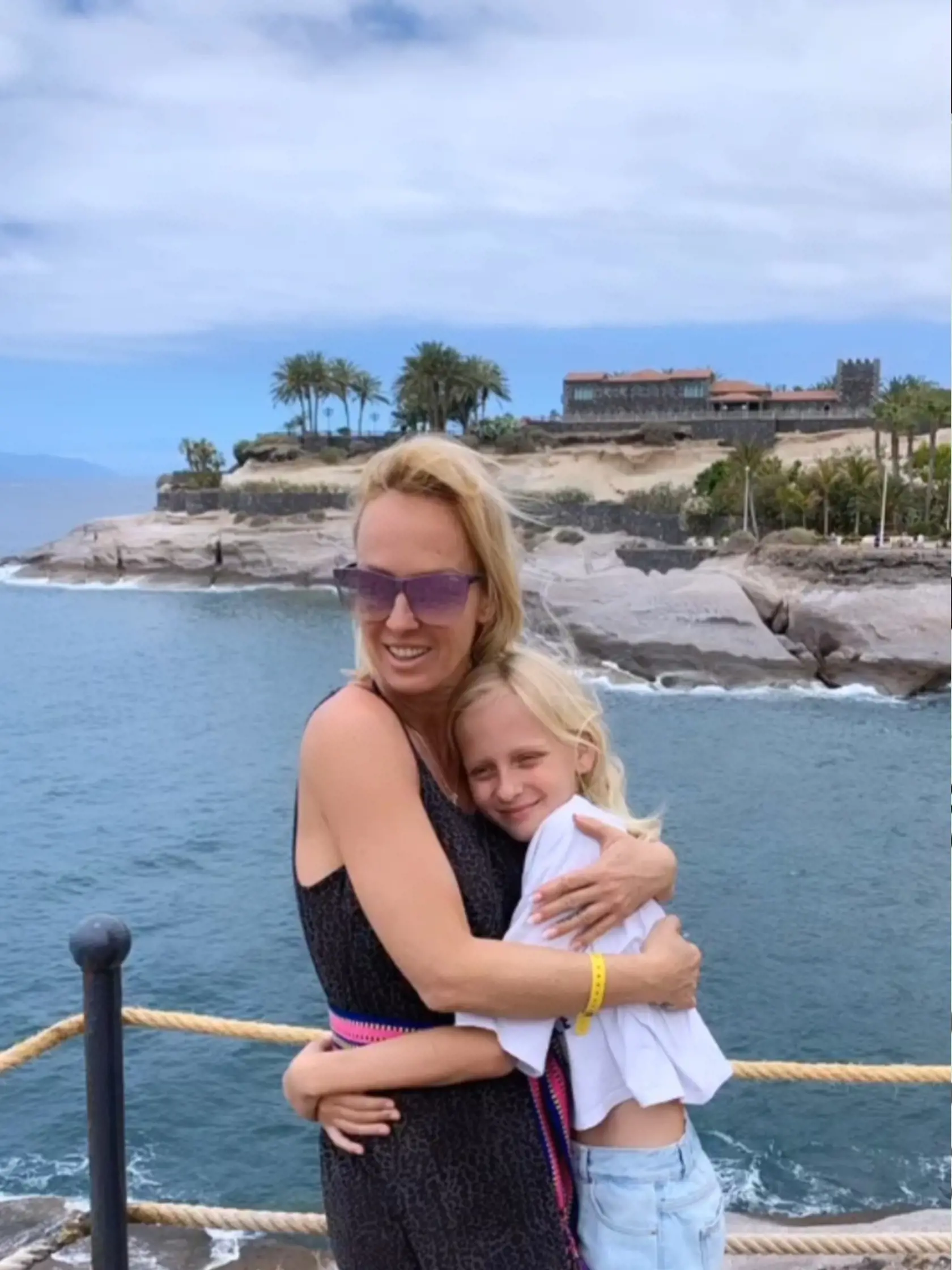 Zuzana Belohorcová je s rodinou na Tenerife šťastná.