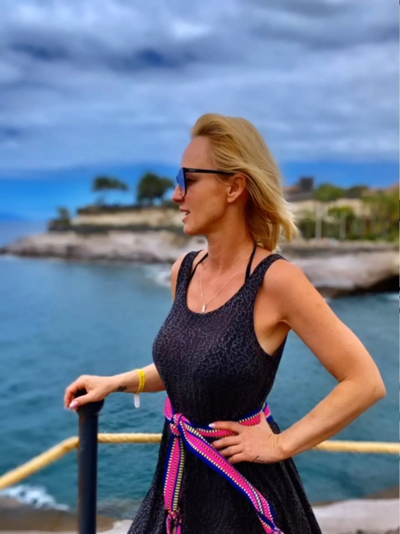 Zuzana Belohorcová je s rodinou na Tenerife šťastná.