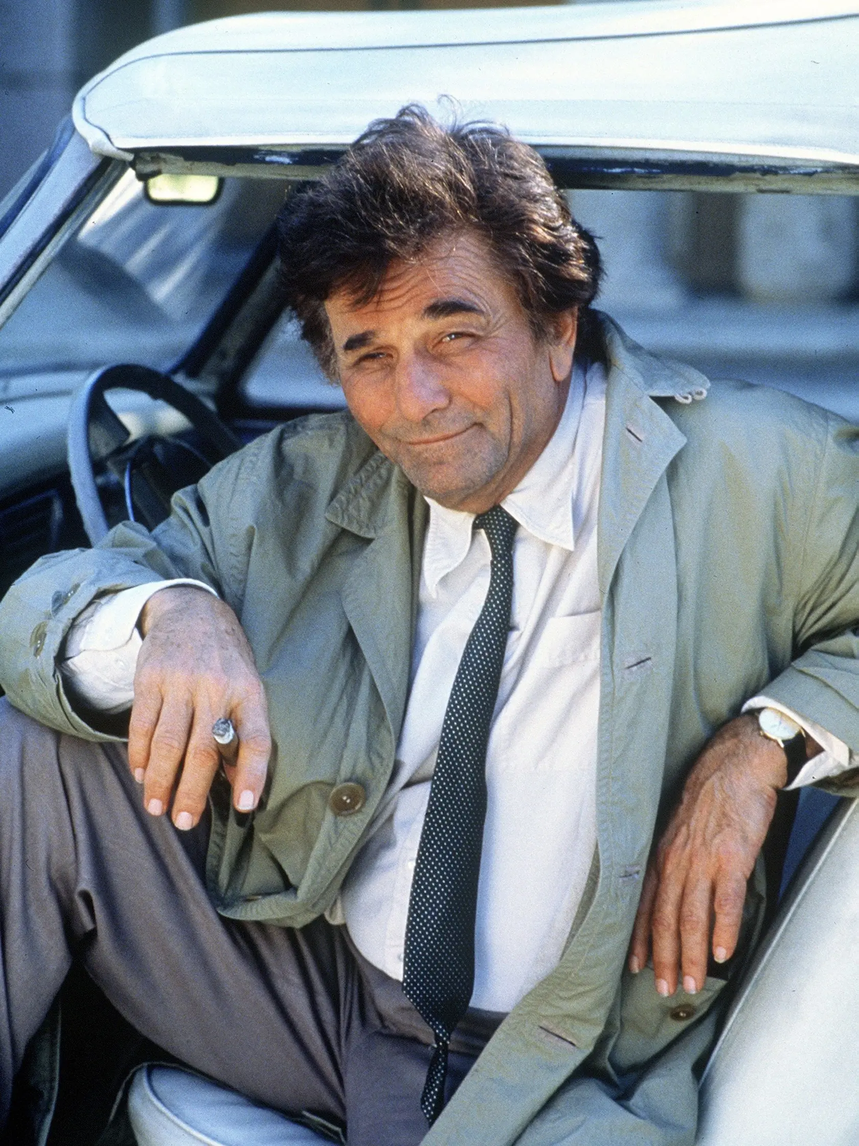 Peter Falk v jeho najznámejšia úlohe, detektíva Columba