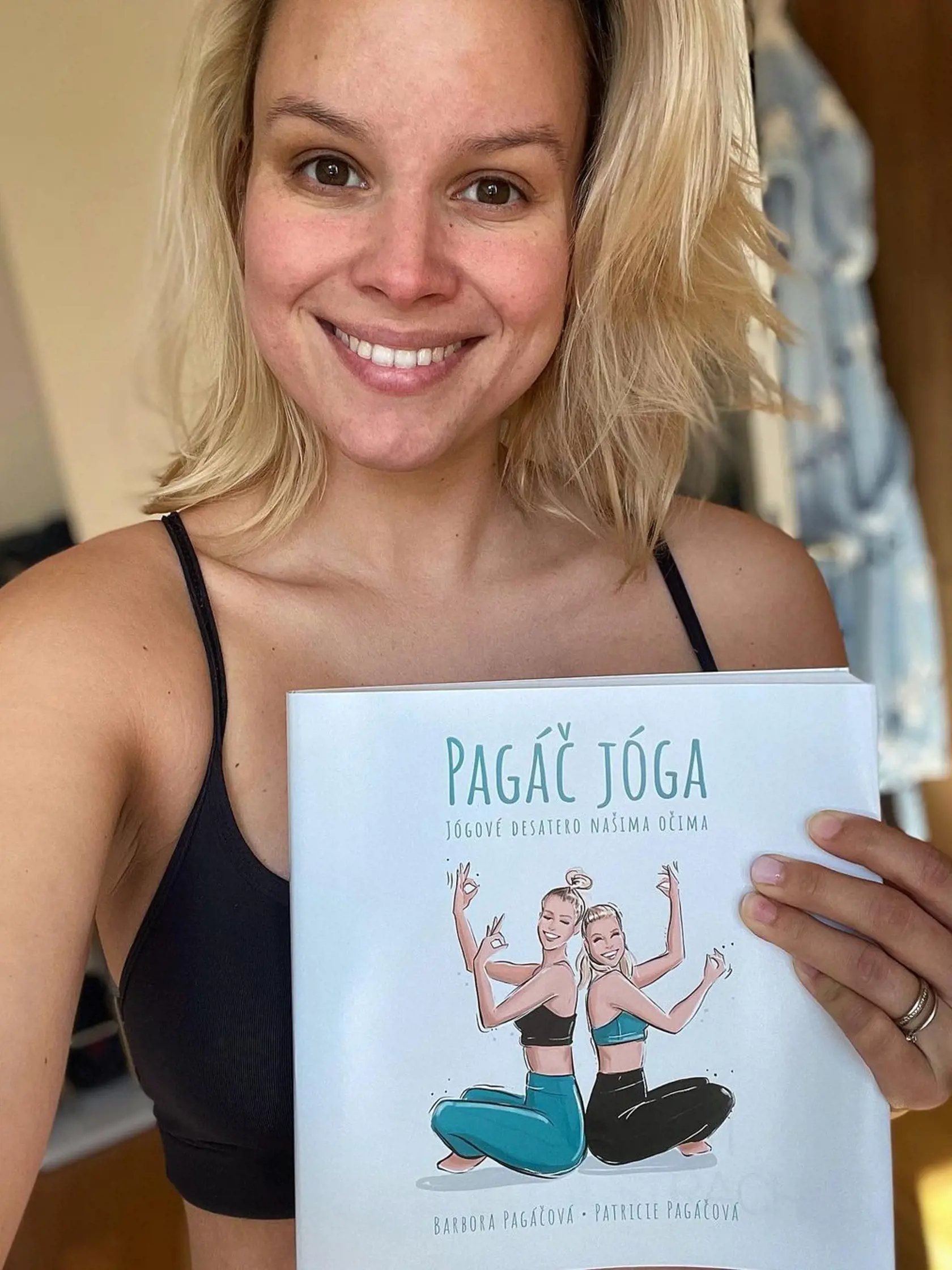 Patricie Pagáčová porodila manželovi dcérku.