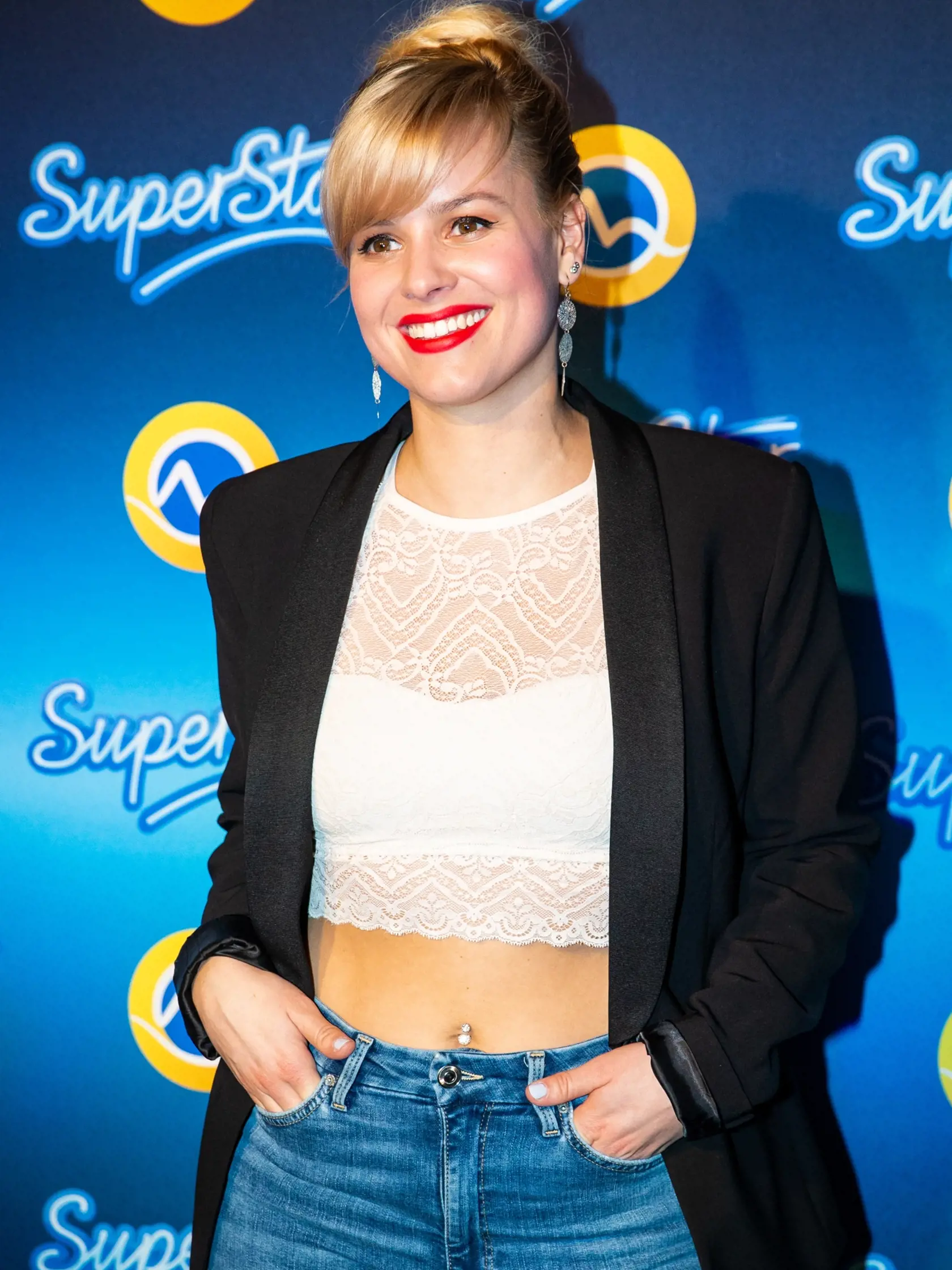 SuperStar párty v jednom z bratislavských podnikov. Na snímke Patricie Pagáčová.