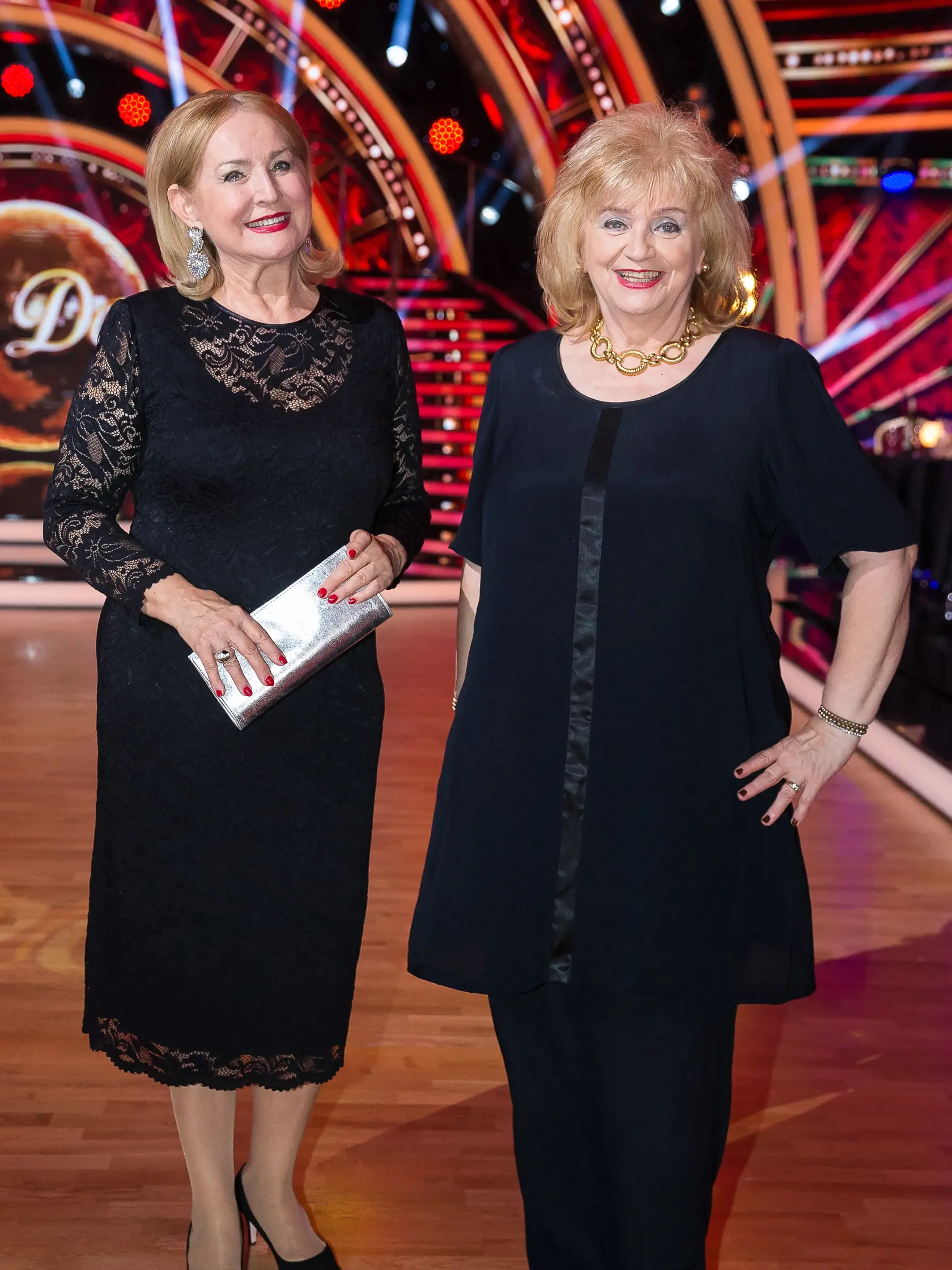 8.kolo natáčania tanečnej súťaže celebrít Let´s Dance 2017 v Bratislavskej Inchebe. Na snímke Ada Straková a Nora Beňačková