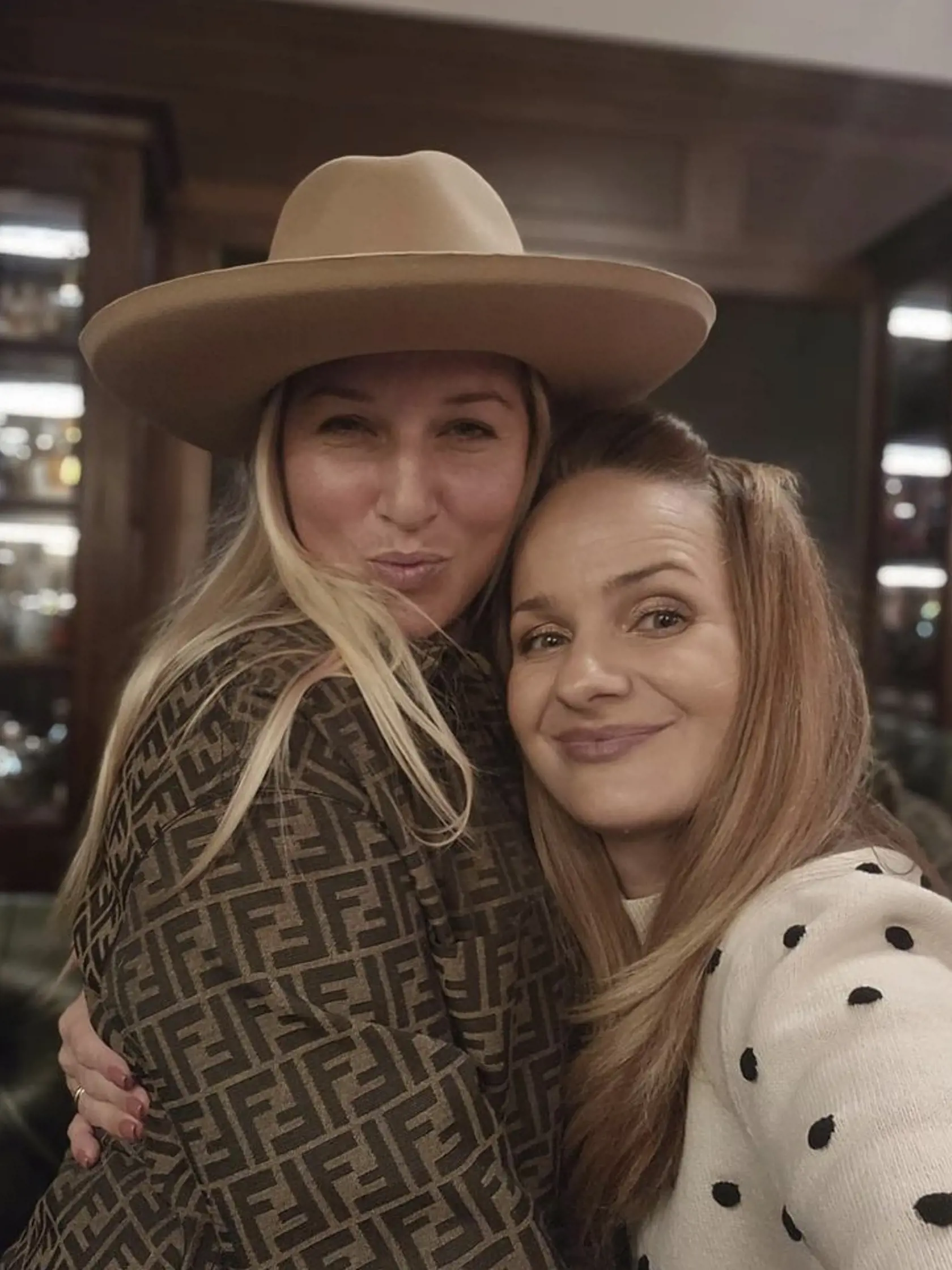 Dominika Cibulková s kamarátkou Zuzkou Šebovou