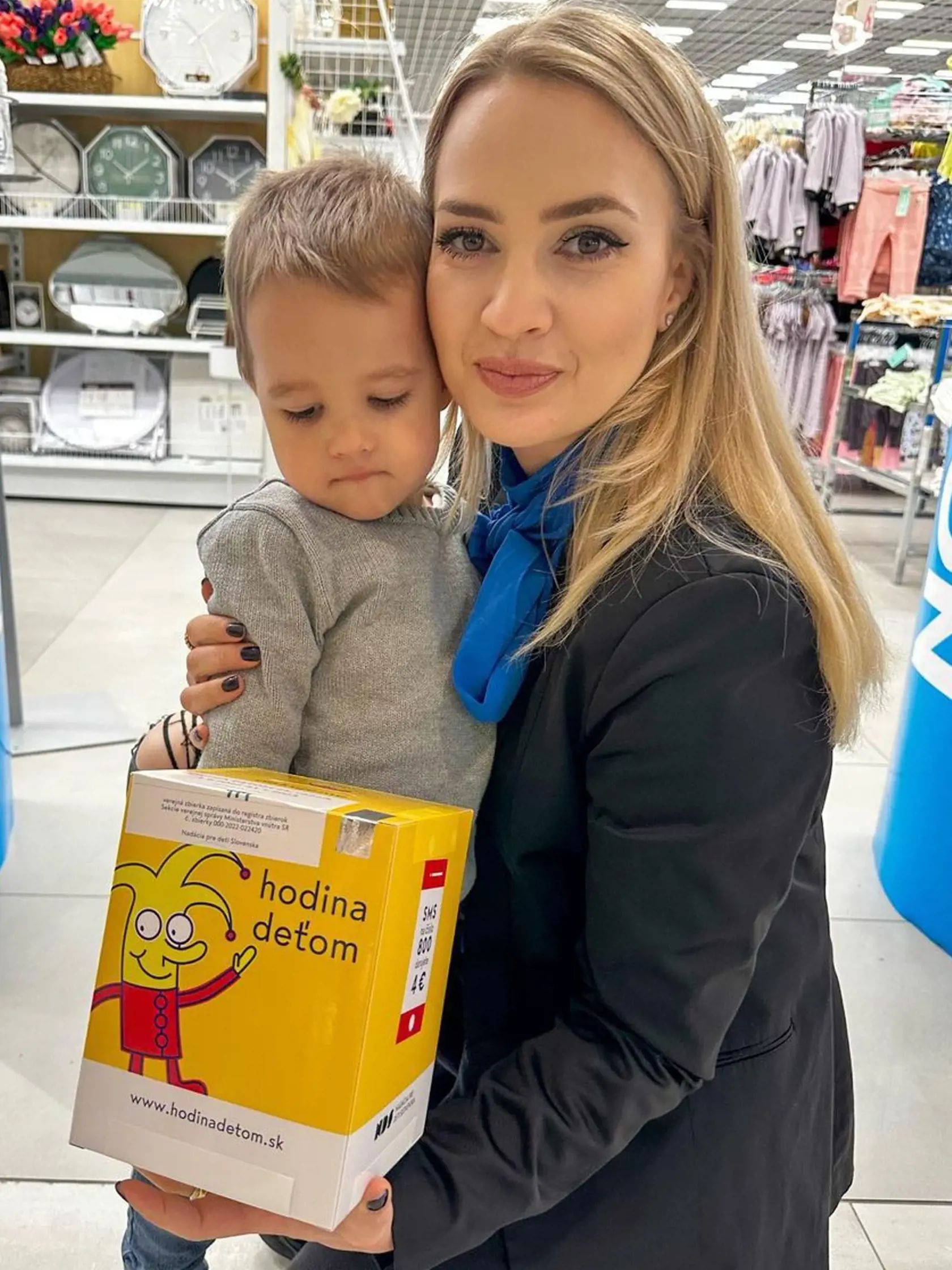 Barbora Krajčírová so synom
