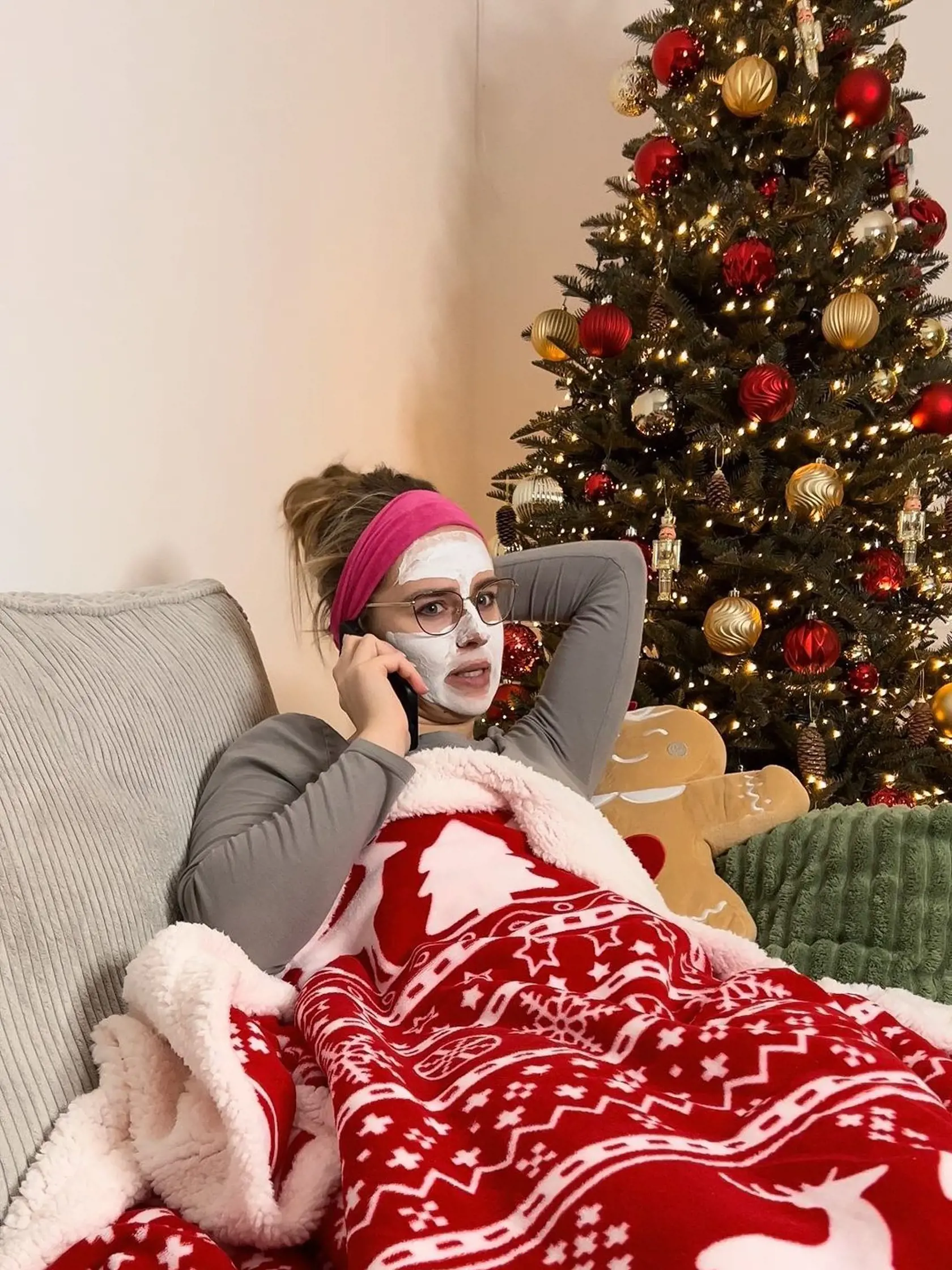 Xénia Gregušová už má takisto doma stromček.