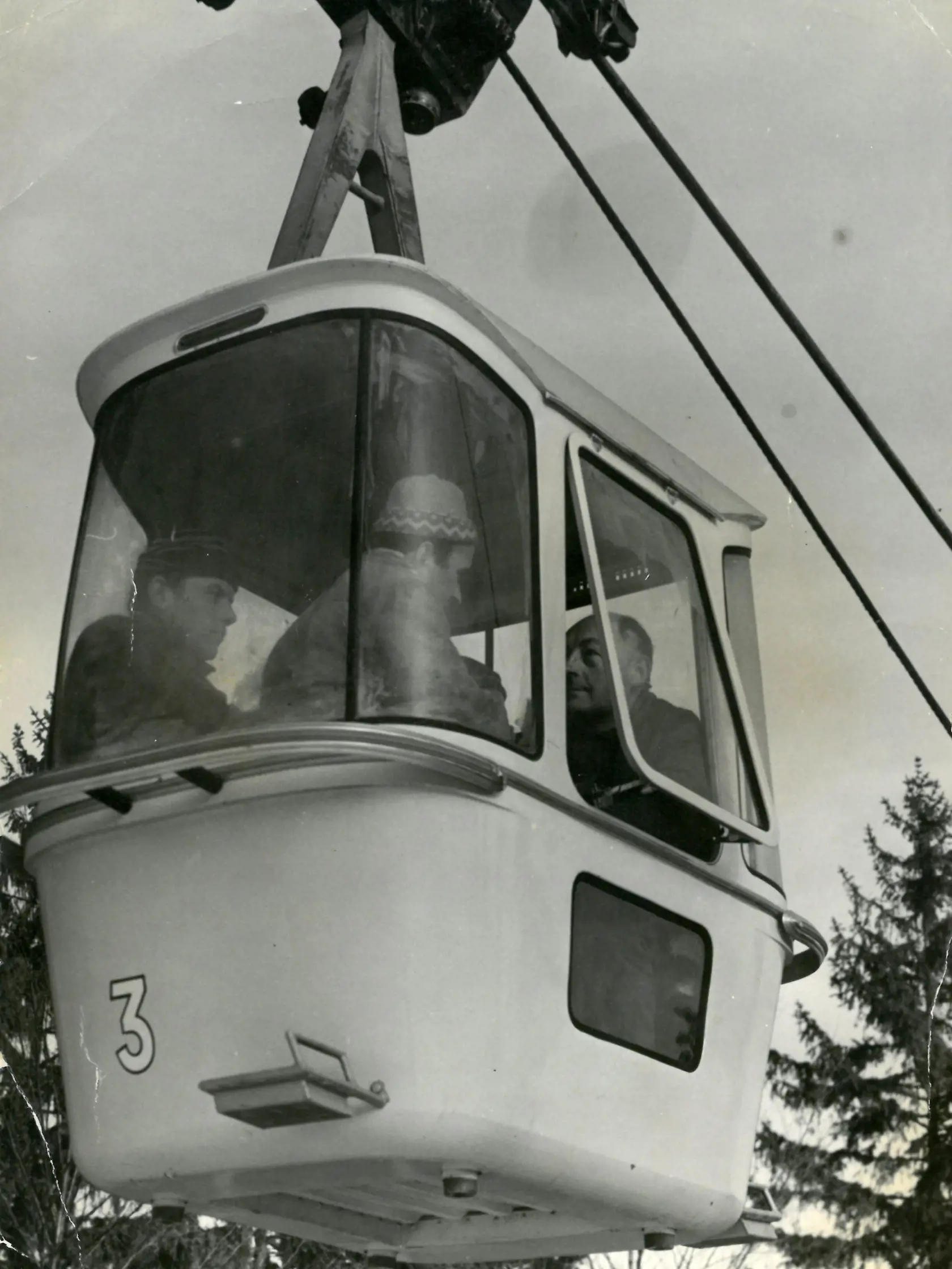Pasažieri v roku 1967.