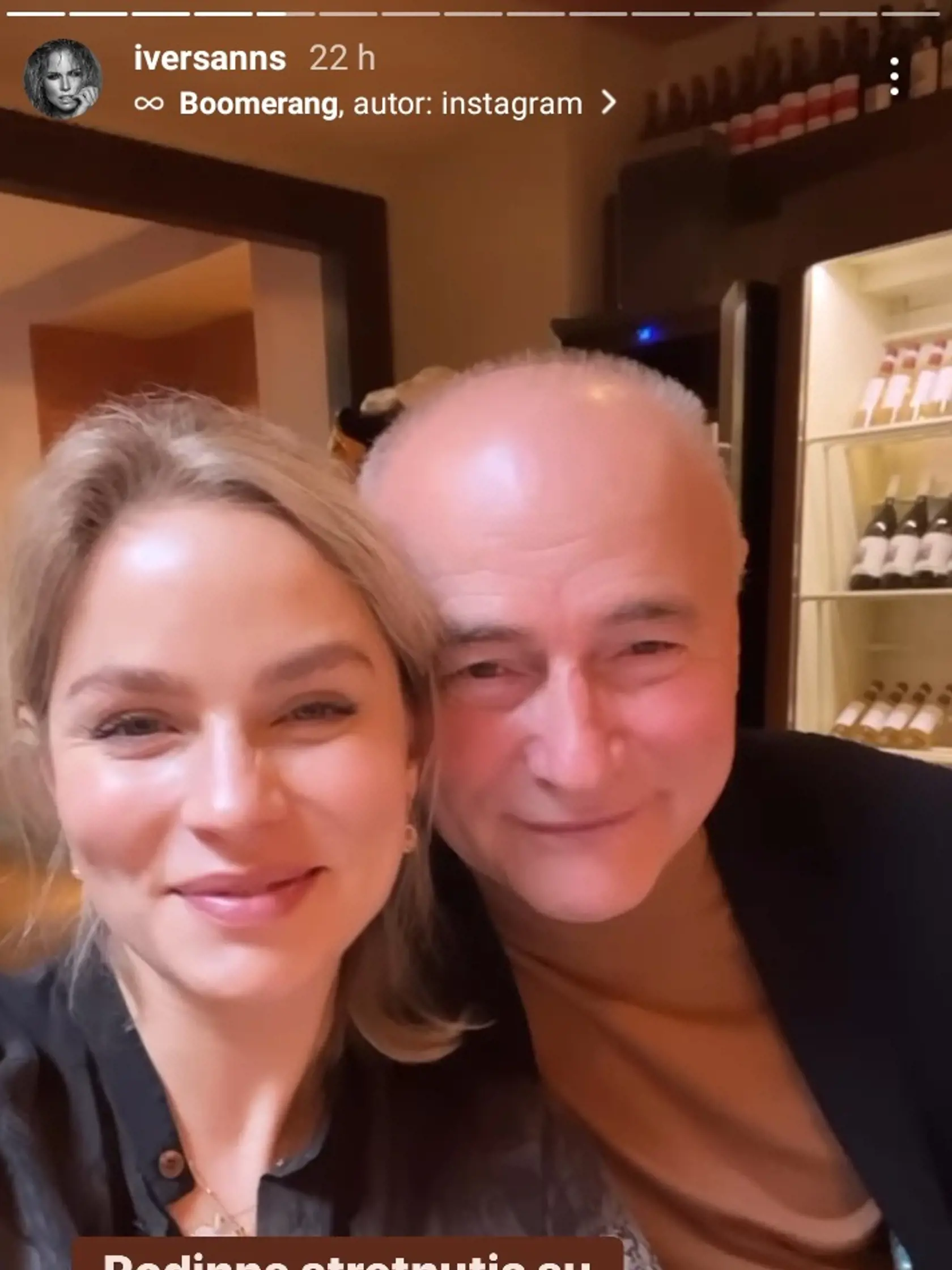 Ivana Gáborík s otcom