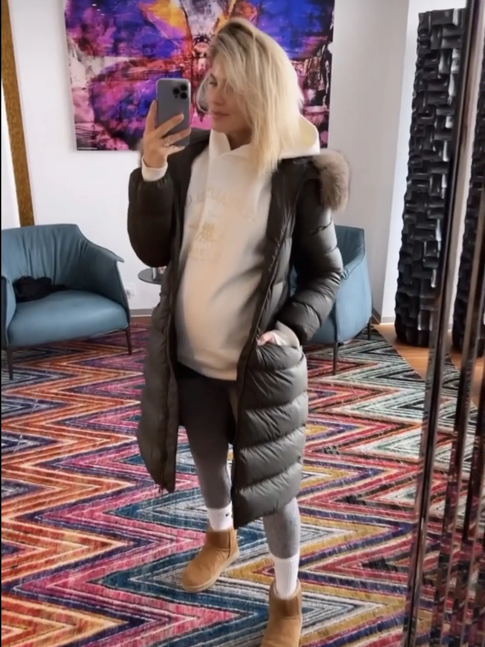 Gáboríková začala valentínsky deň s takýmto outfitom.