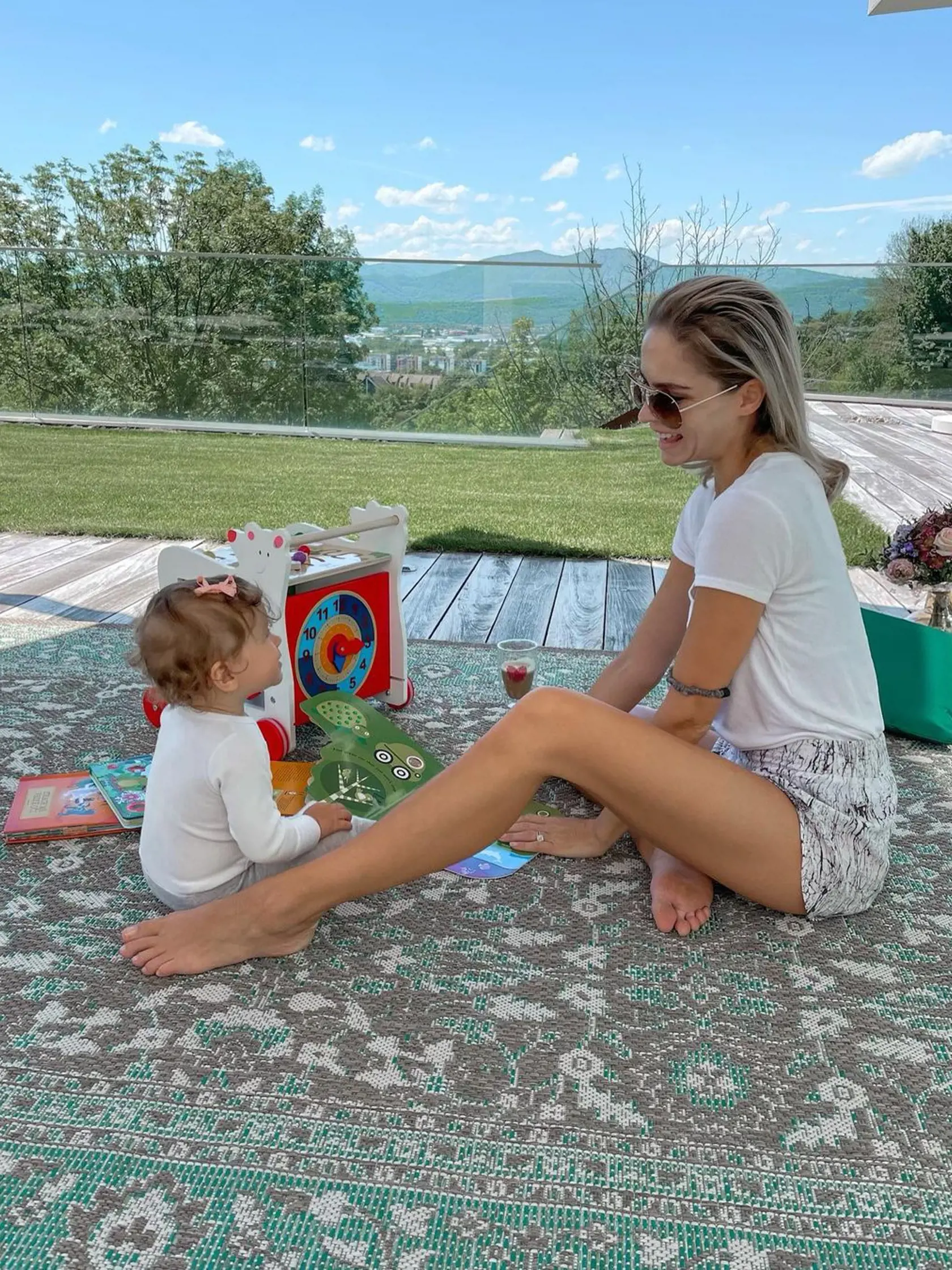 Gáborikovci využívajú aj priestrannú terasu.