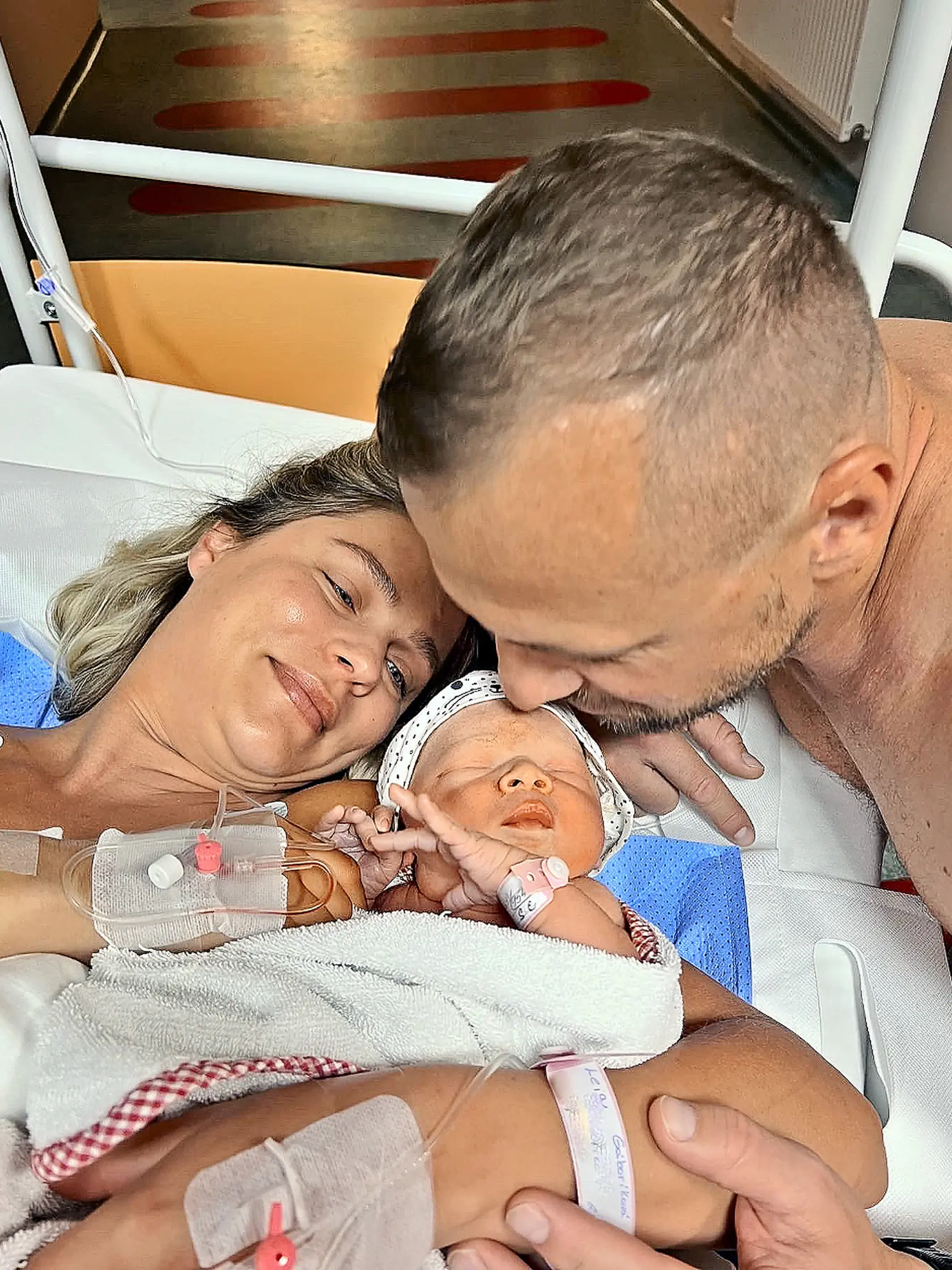 Ivana Gáboríková porodila zdravú dcérku.