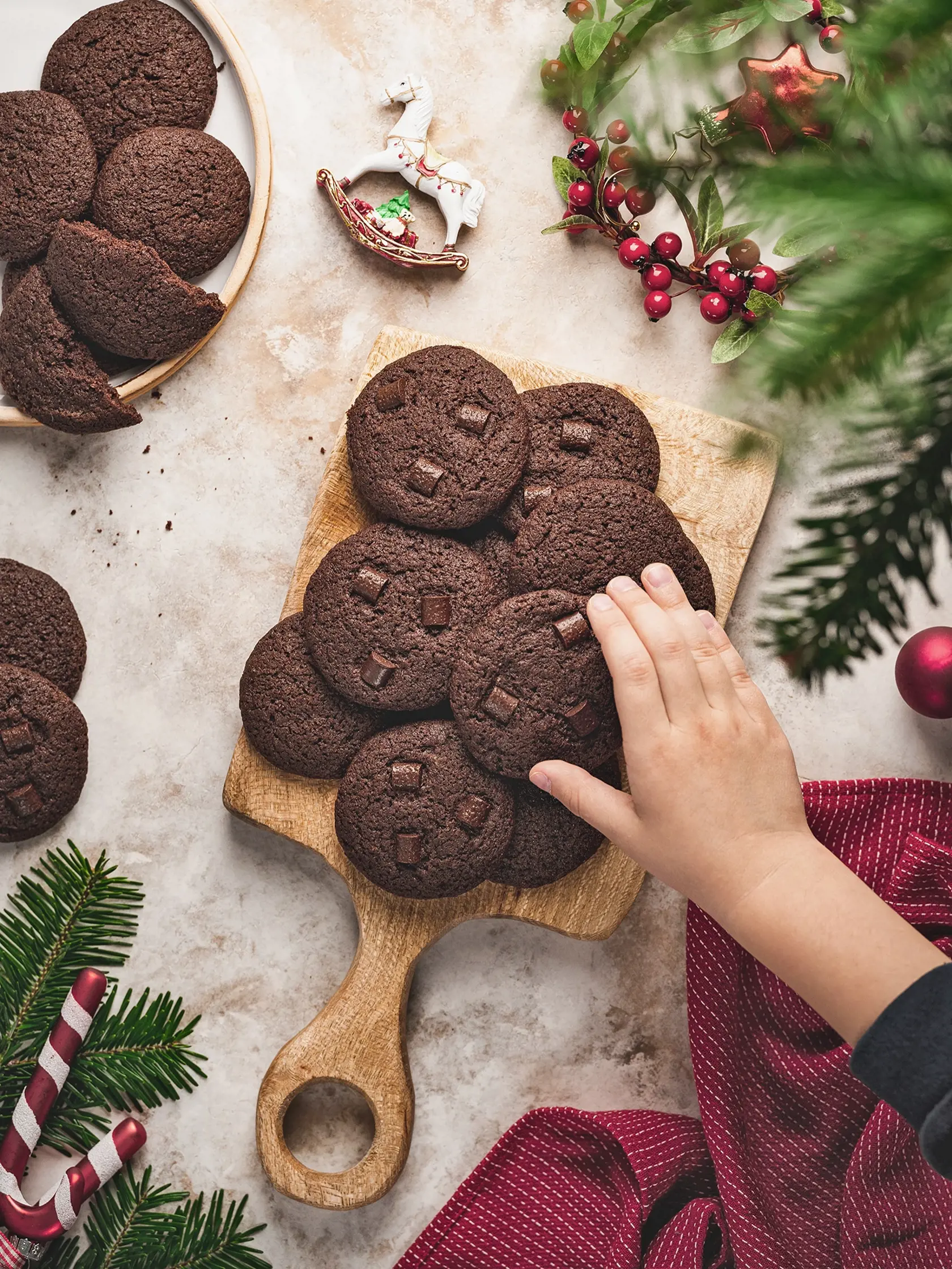 Mega čokoládové cookies