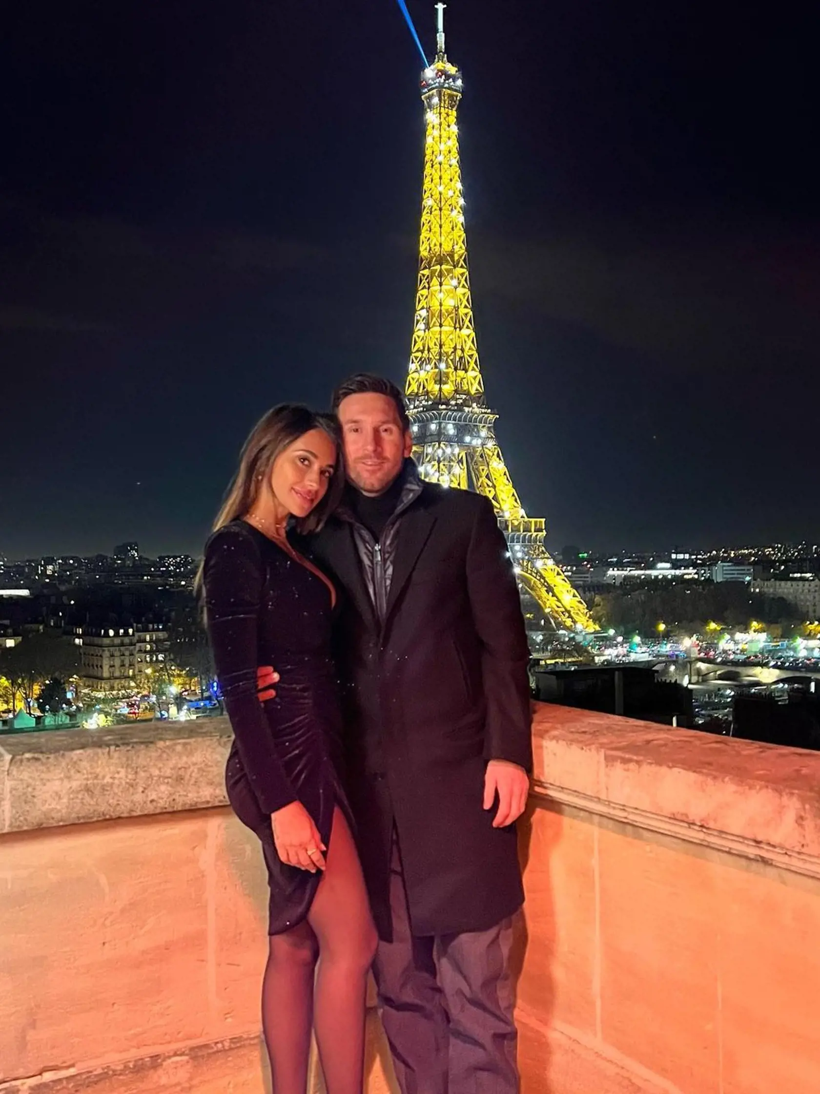 Antonela Roccuzzo a Lionel Messi